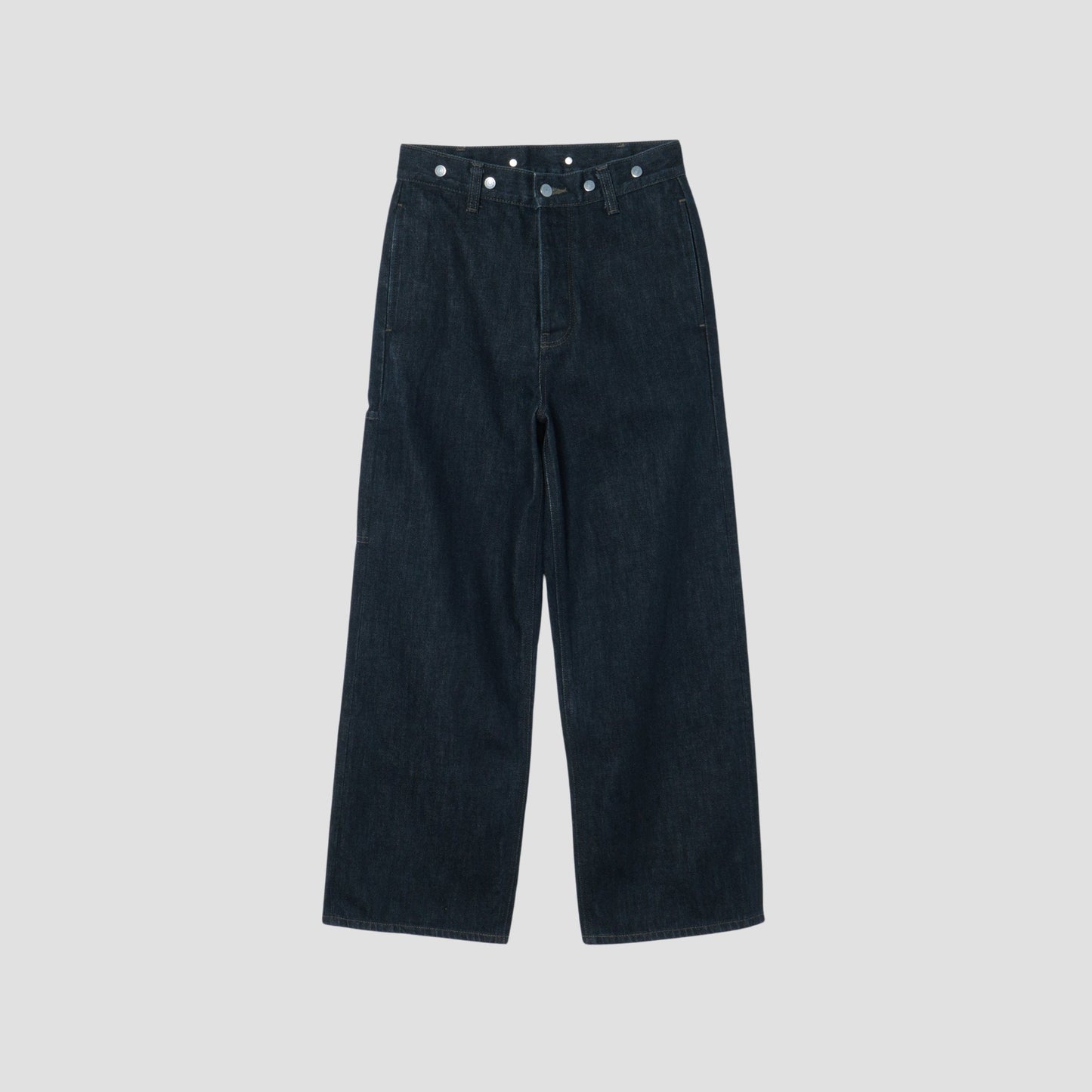 ORGANIC COTTON DENIM TROUSERS