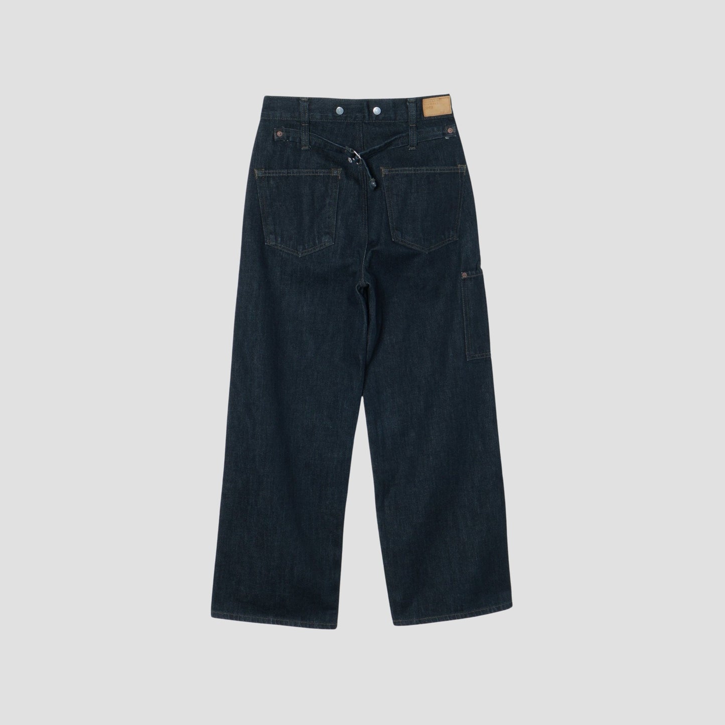 ORGANIC COTTON DENIM TROUSERS