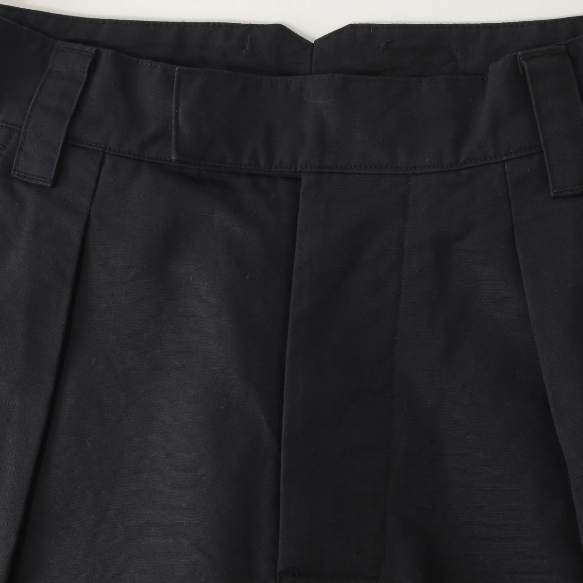 WA-SHI COTTON PLAINWEAVE TROUSERS