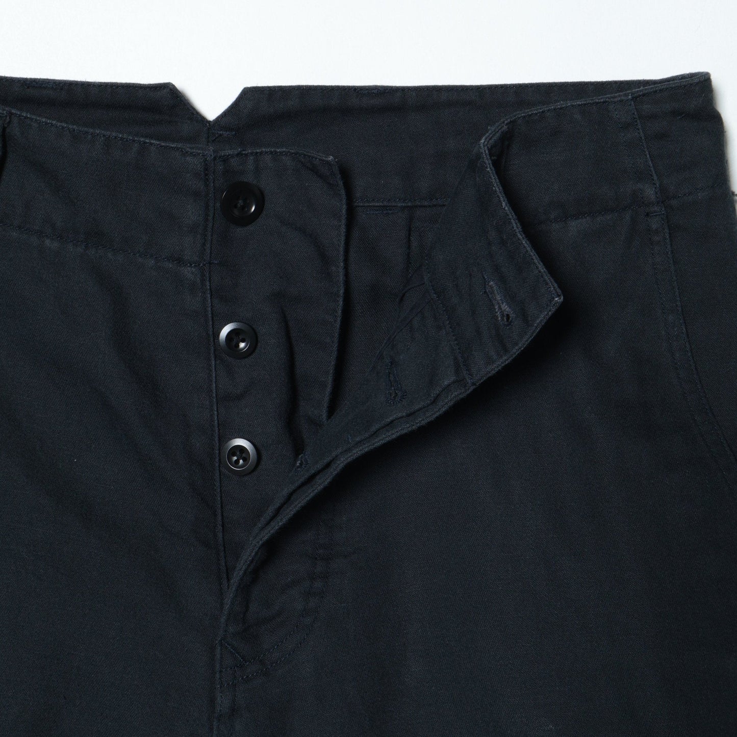 COTTON LINEN DRILL TROUSERS