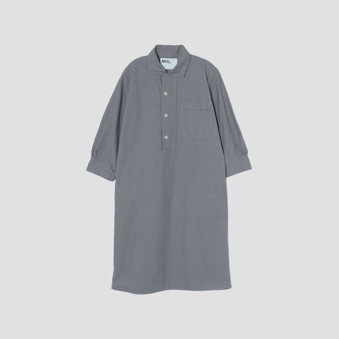 GRAPHIC CHECK DRESS