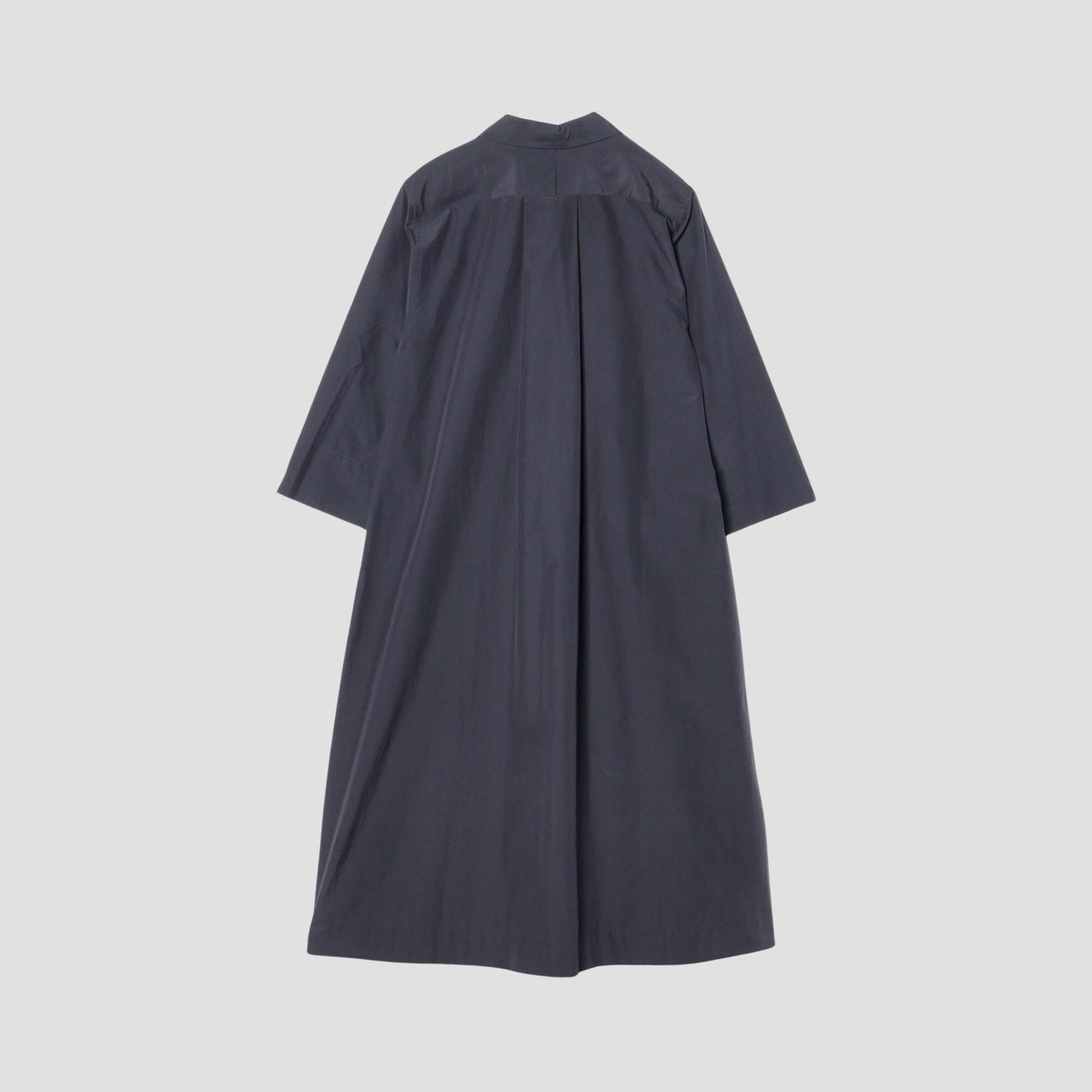 SILK COTTON POPLIN DRESS