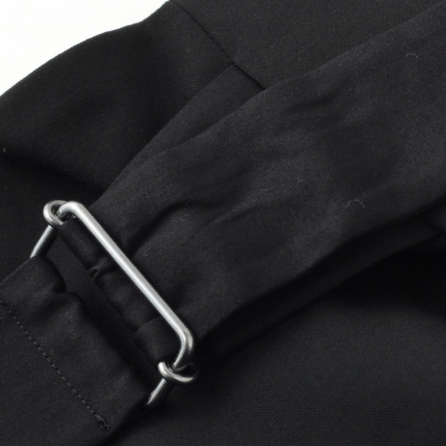 FINE WOOL POPLIN SKIRT