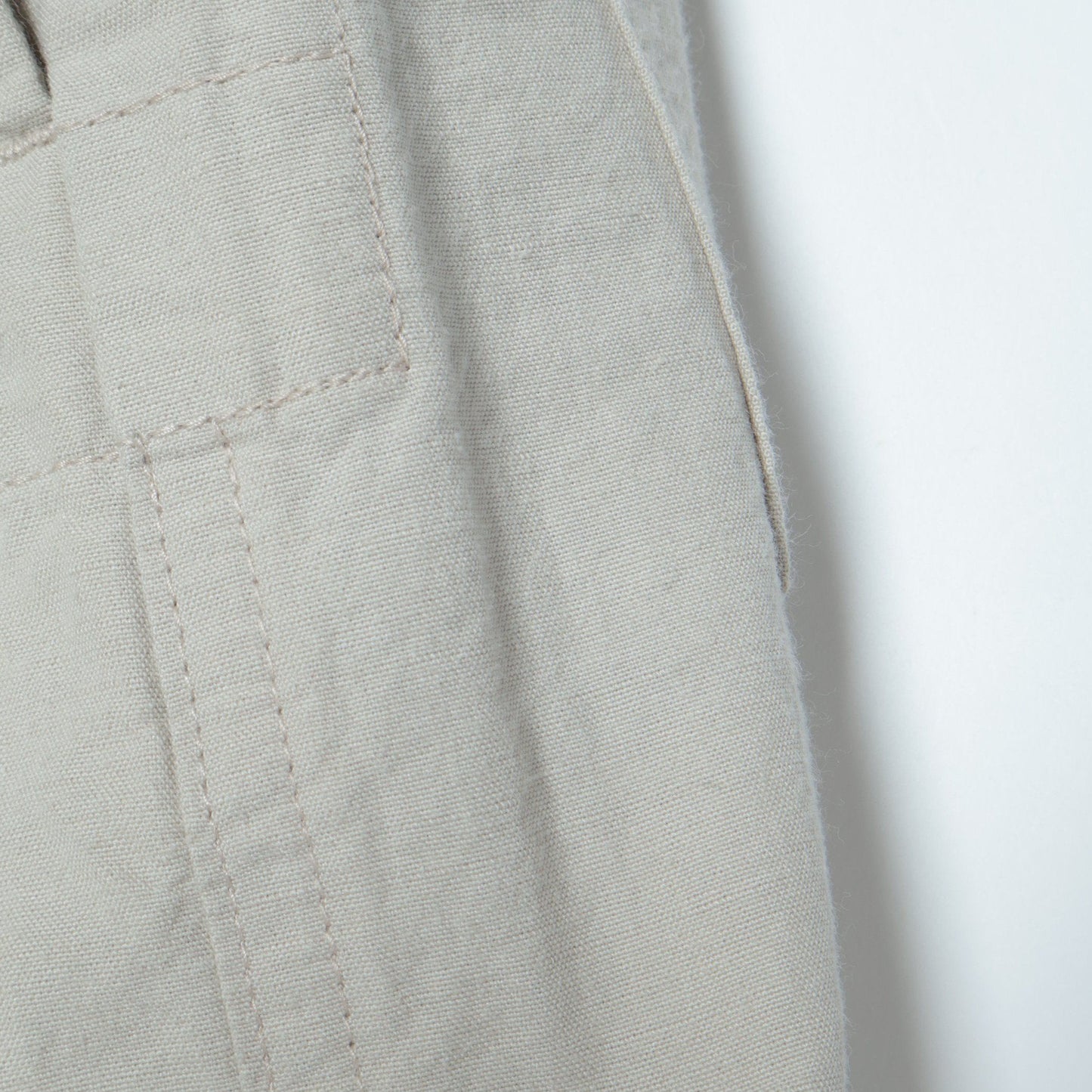 DRY COTTON LINEN TROUSERS