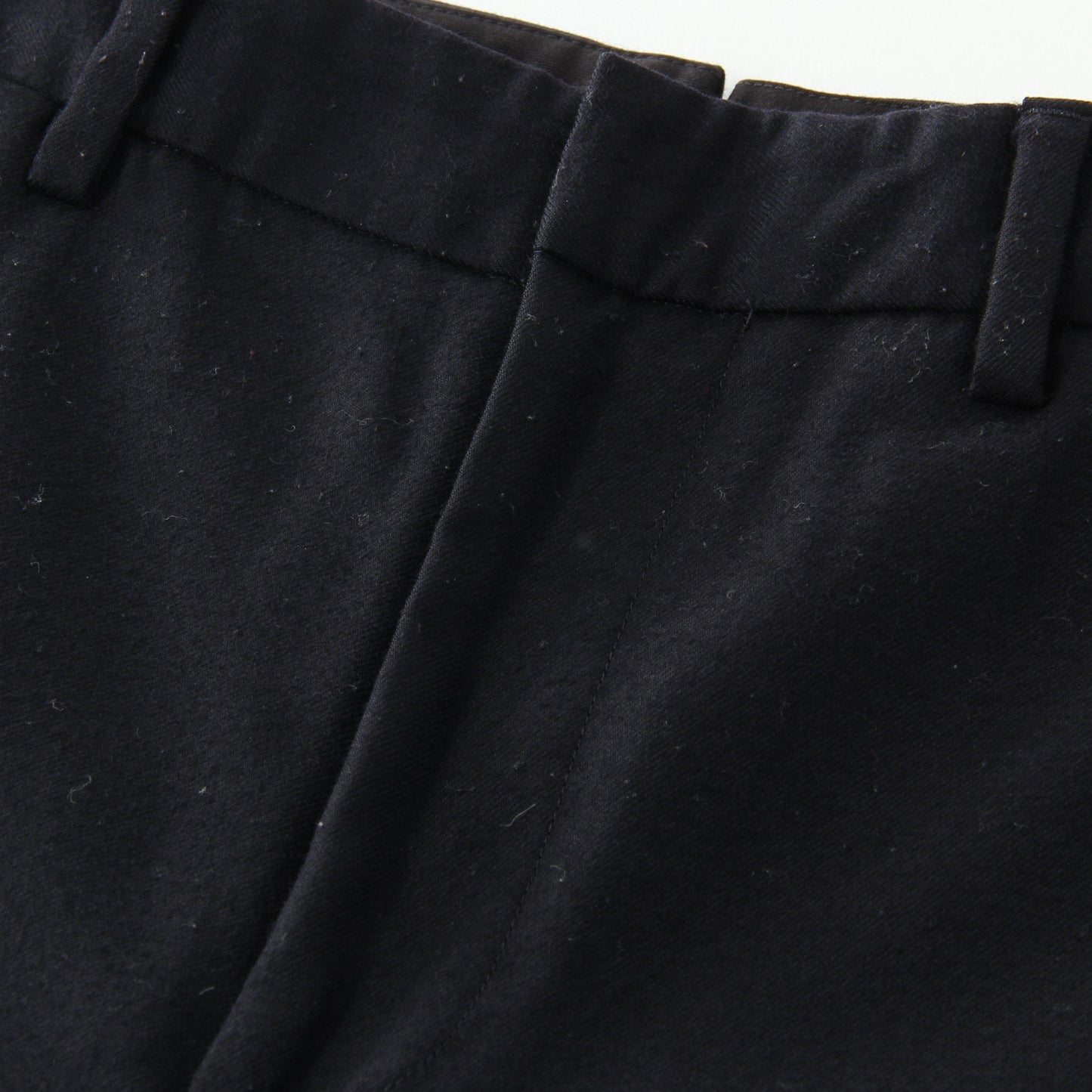 FINE WOOL FLANNEL TROUSERS