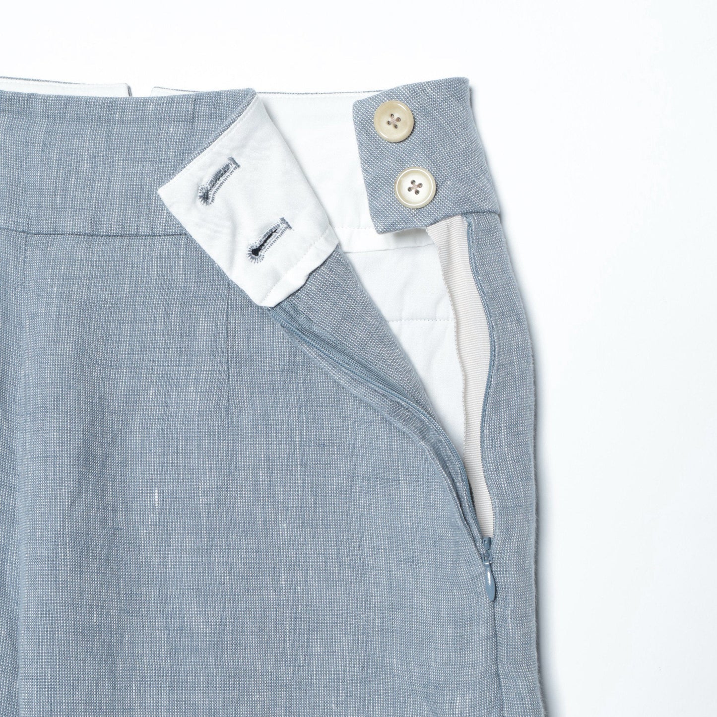 END ON END LINEN TROUSERS
