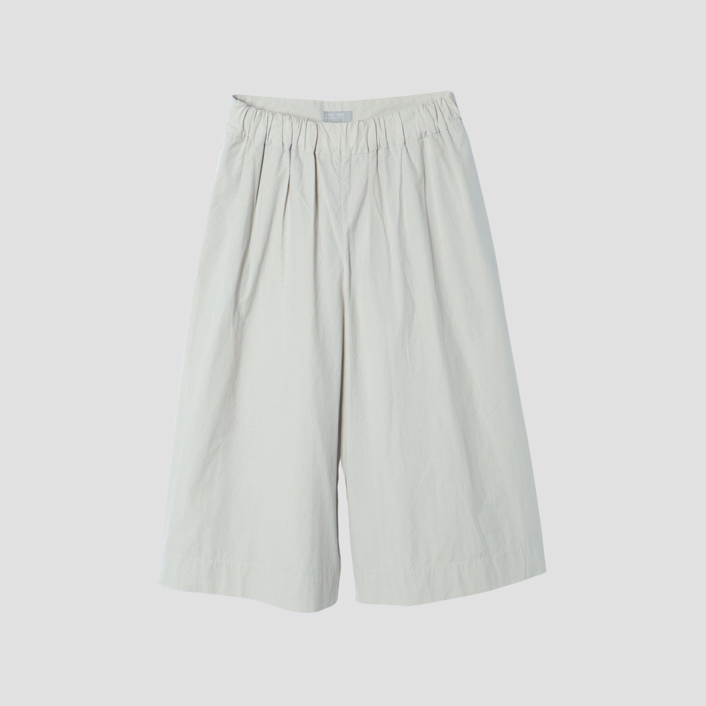 WASHED COTTON POPLIN TROUSERS
