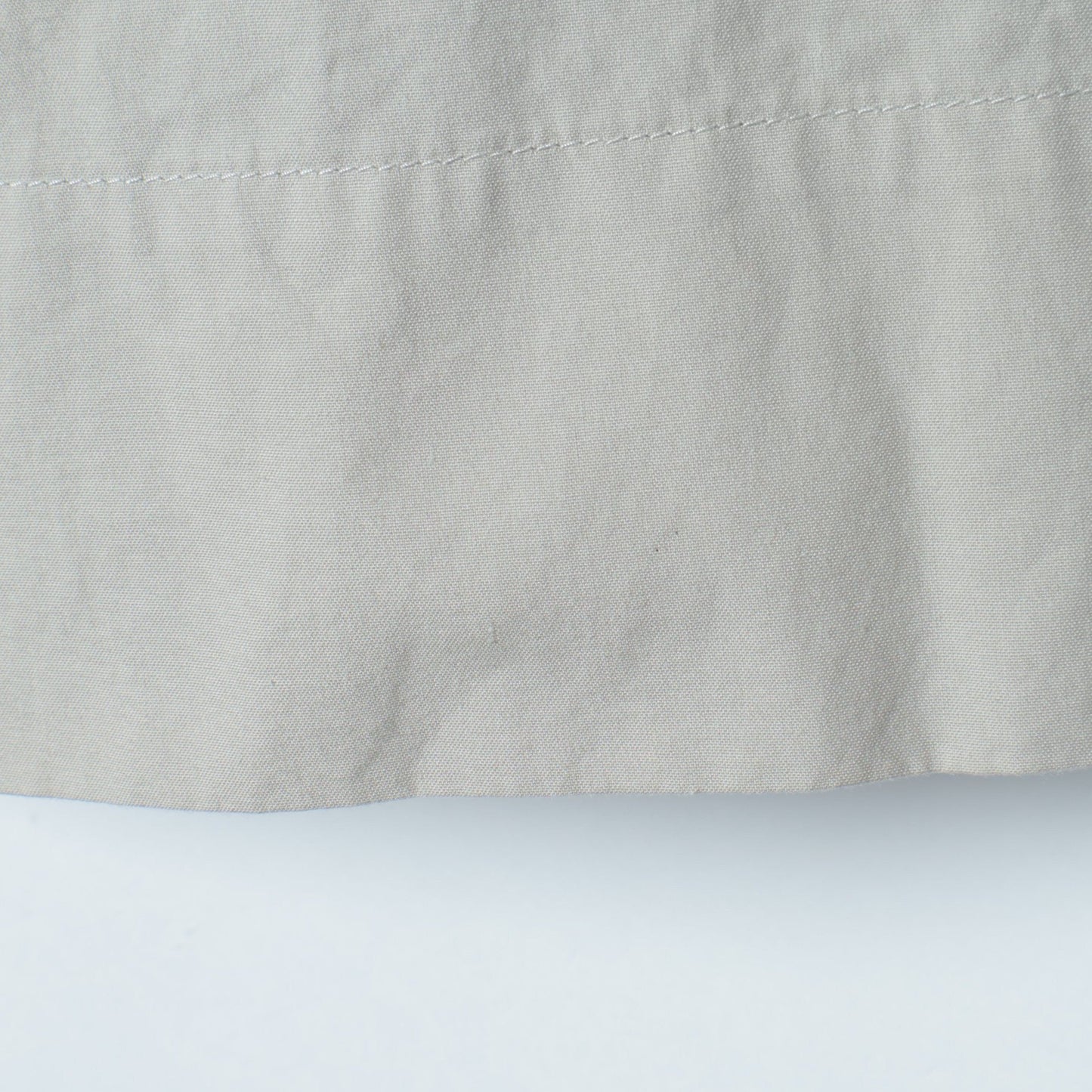 WASHED COTTON POPLIN TROUSERS