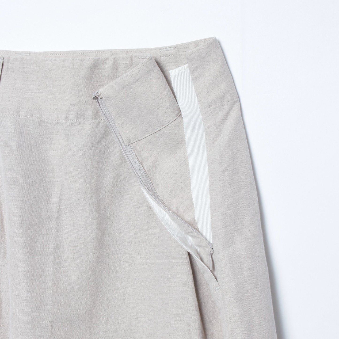 COTTON LINEN SKIRT