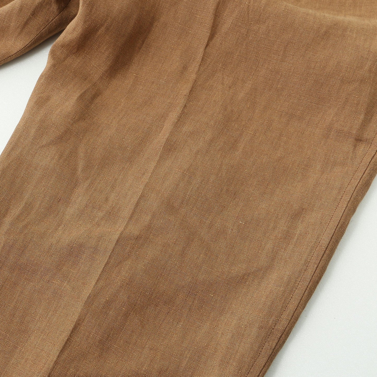 YARN DYED LINEN TROUSERS