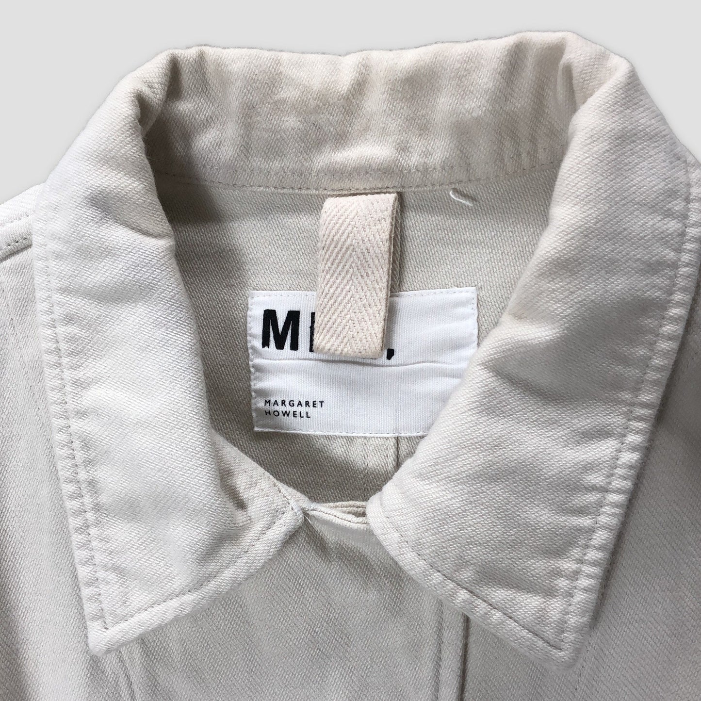 FADED COTTON ROUGH TWILL SHIRT