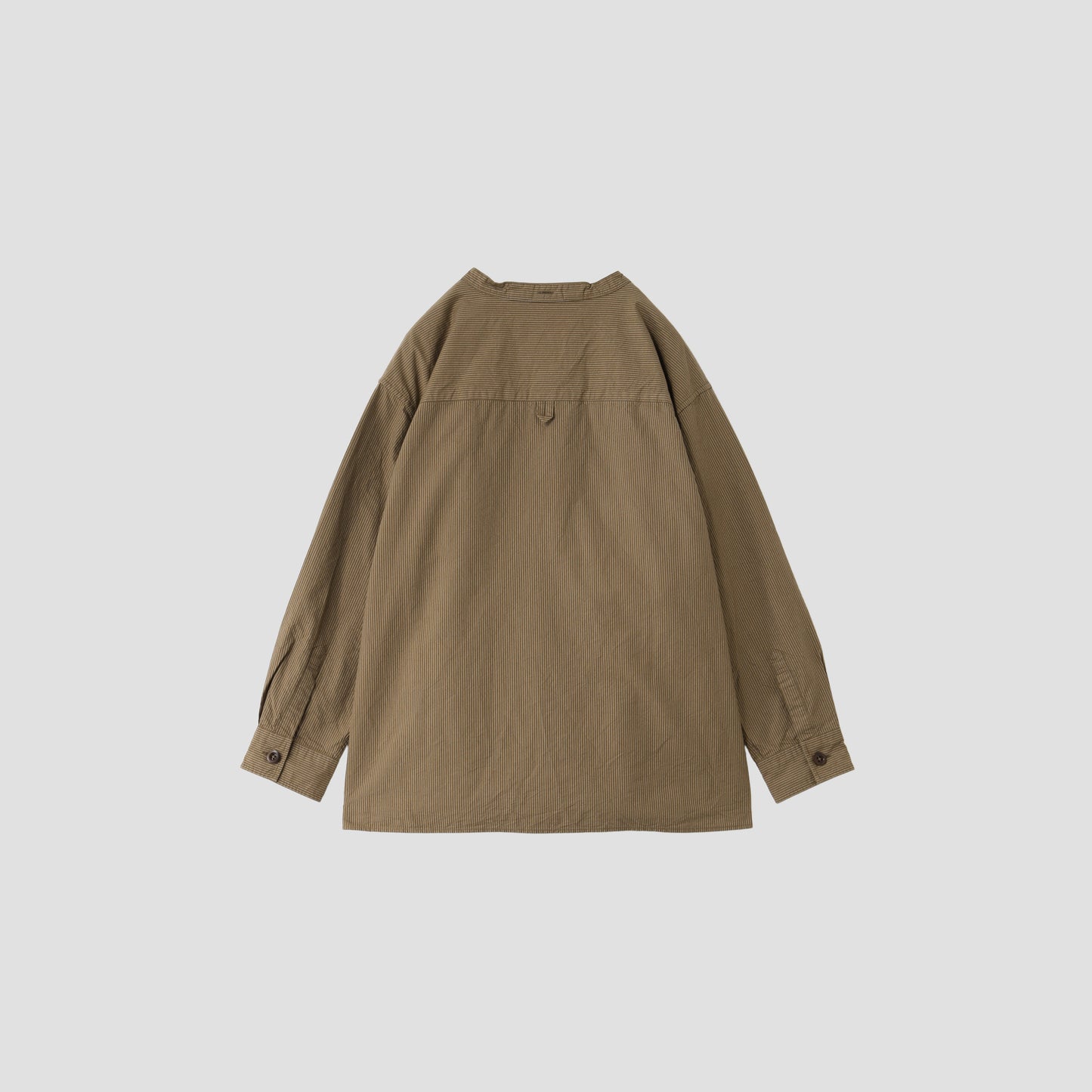 BROKEN STRIPE COTTON SHIRT