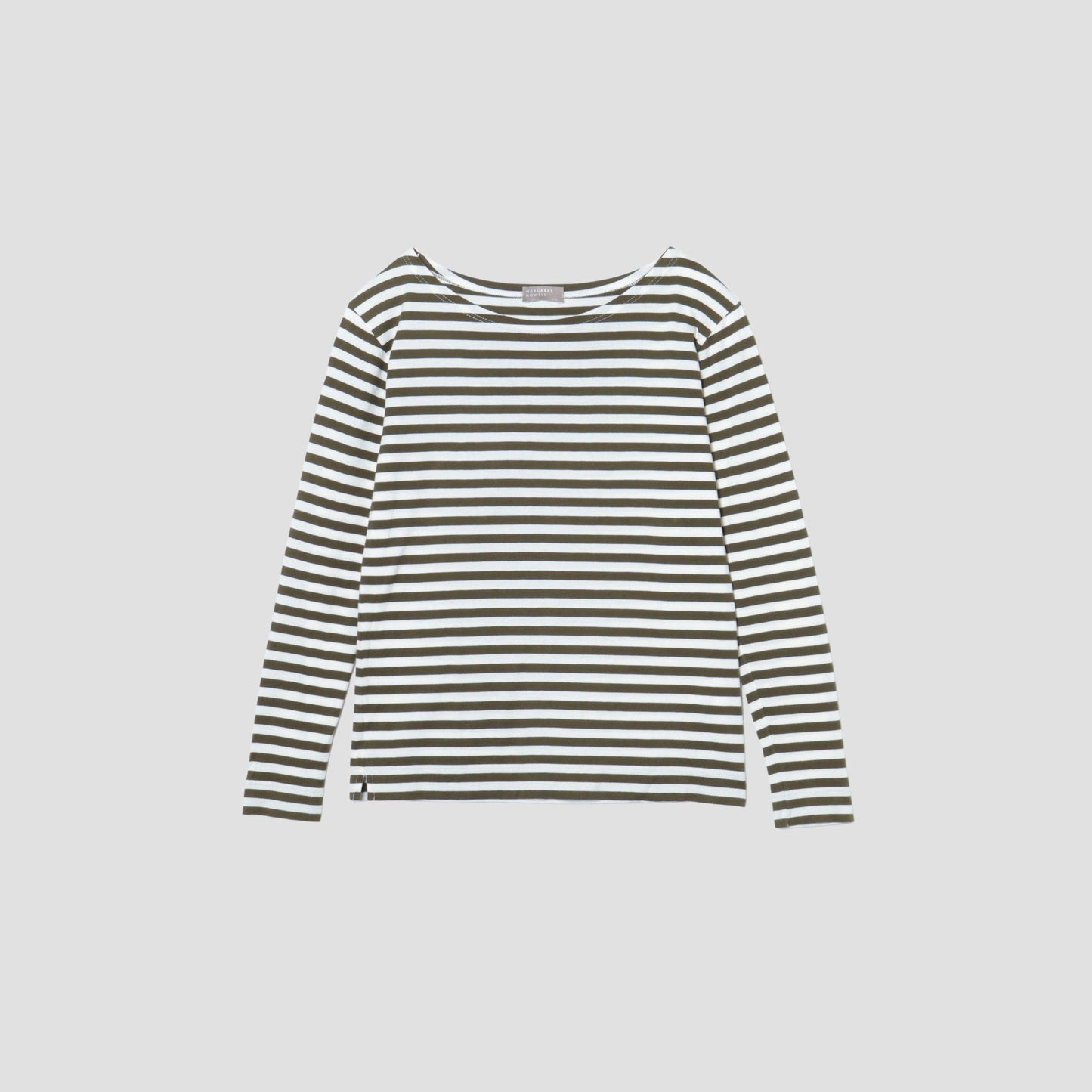 LONG SLEEVE EVEN STRIPED T-SHIRT JERSEY