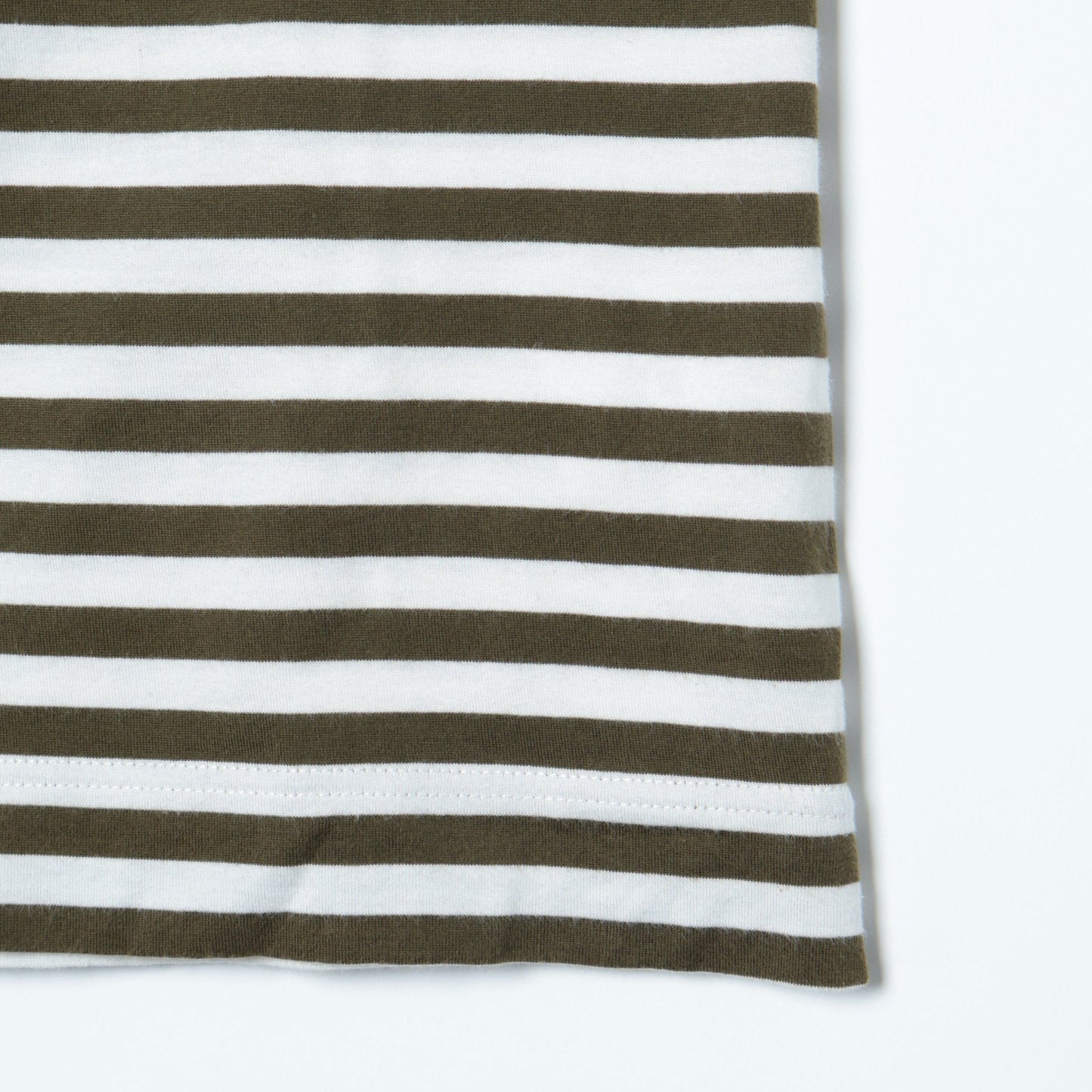 LONG SLEEVE EVEN STRIPED T-SHIRT JERSEY