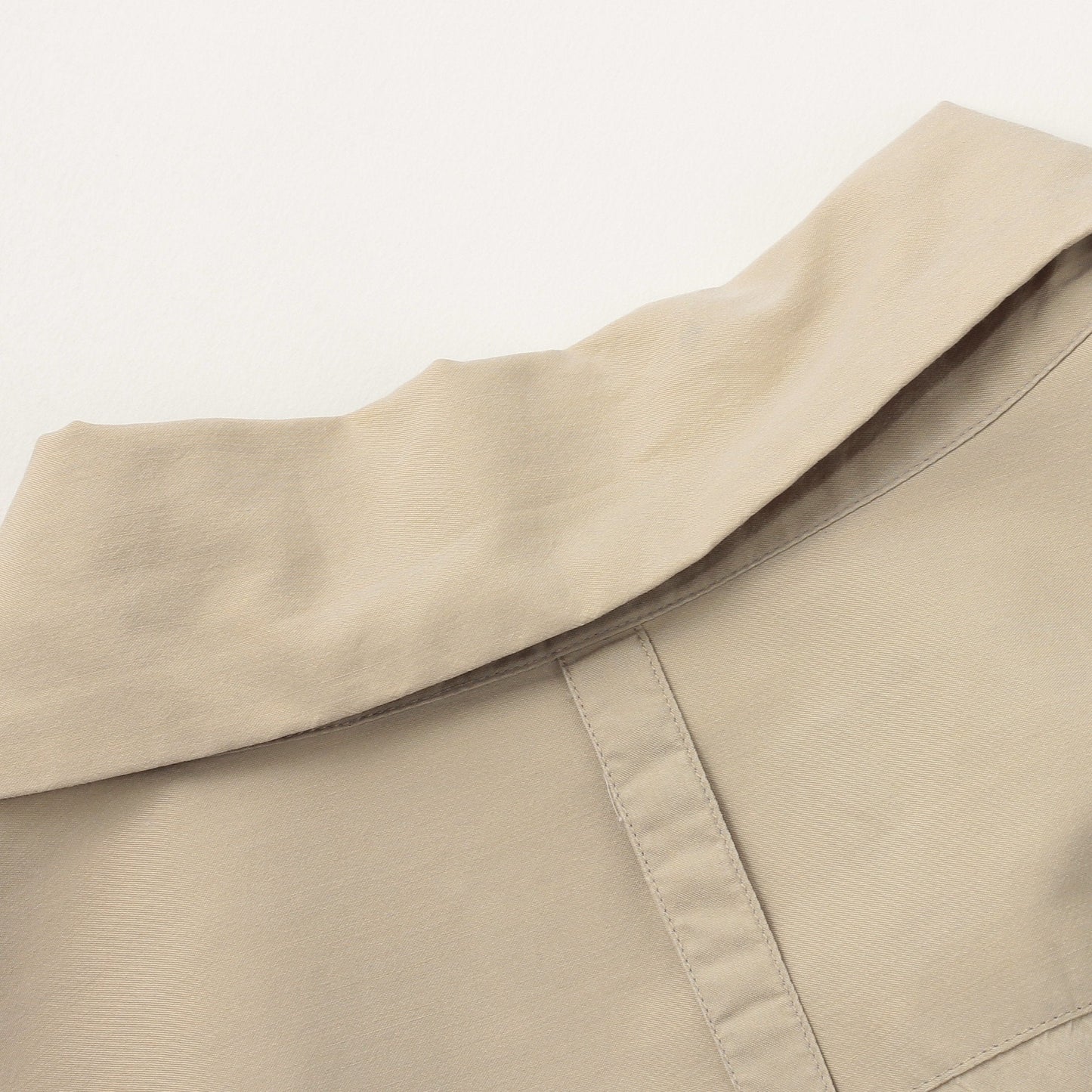 WASHED COTTON SILK SHIRT