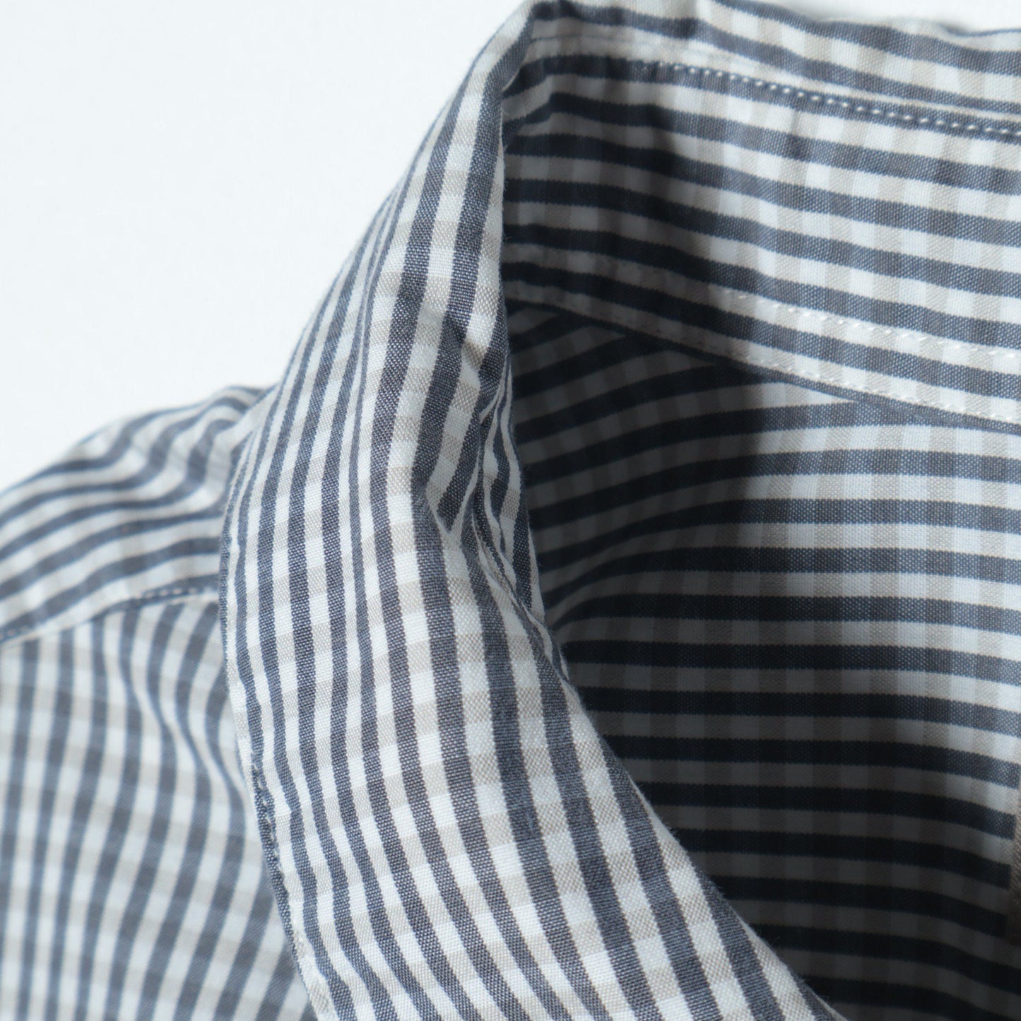 LAYERED GINGHAM SHIRT