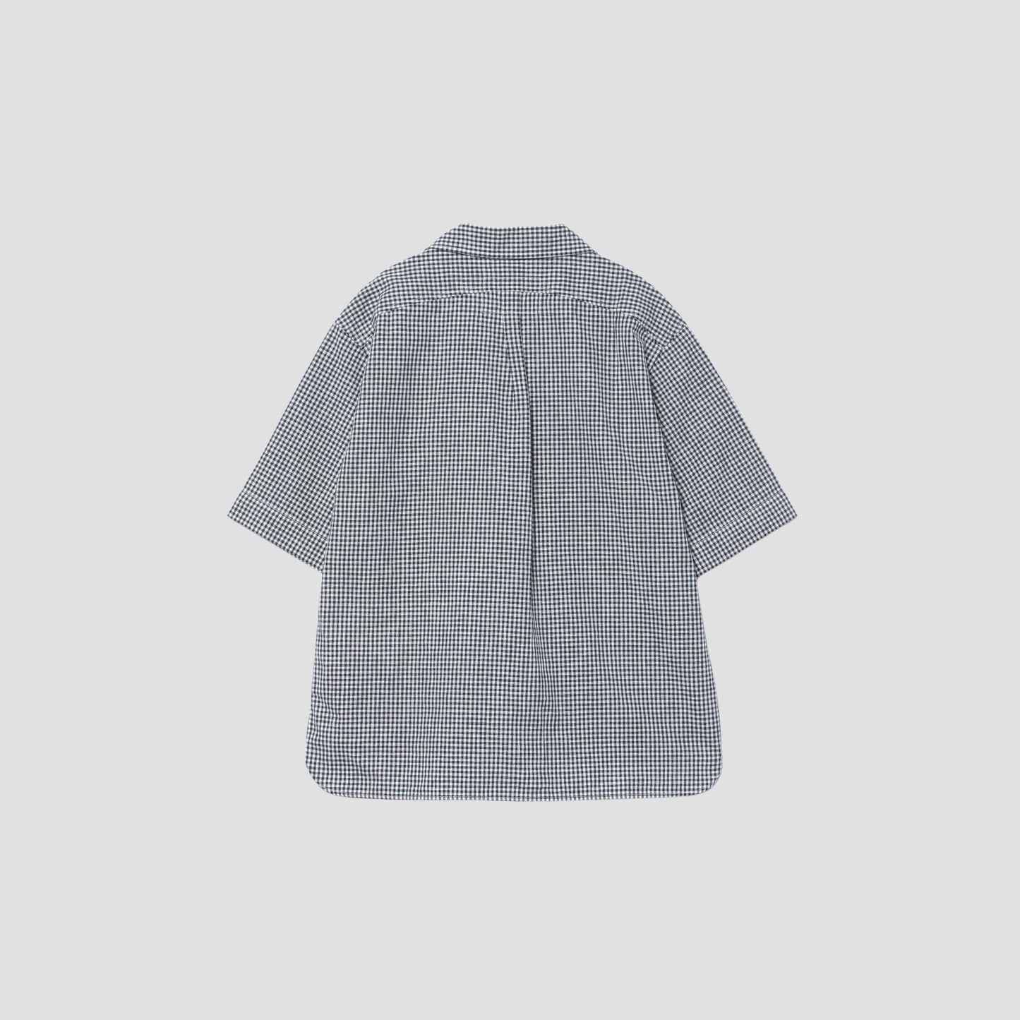 COTTON LINEN GINGHAM SHIRT