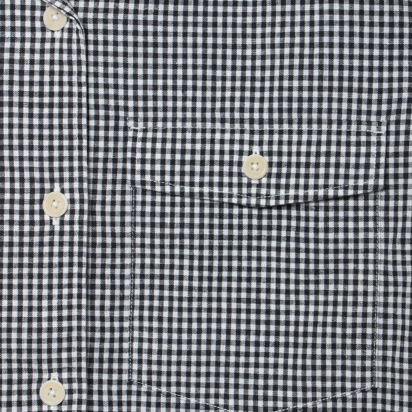 COTTON LINEN GINGHAM SHIRT