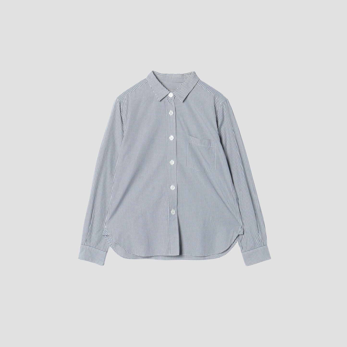 LAYERED GINGHAM SHIRT