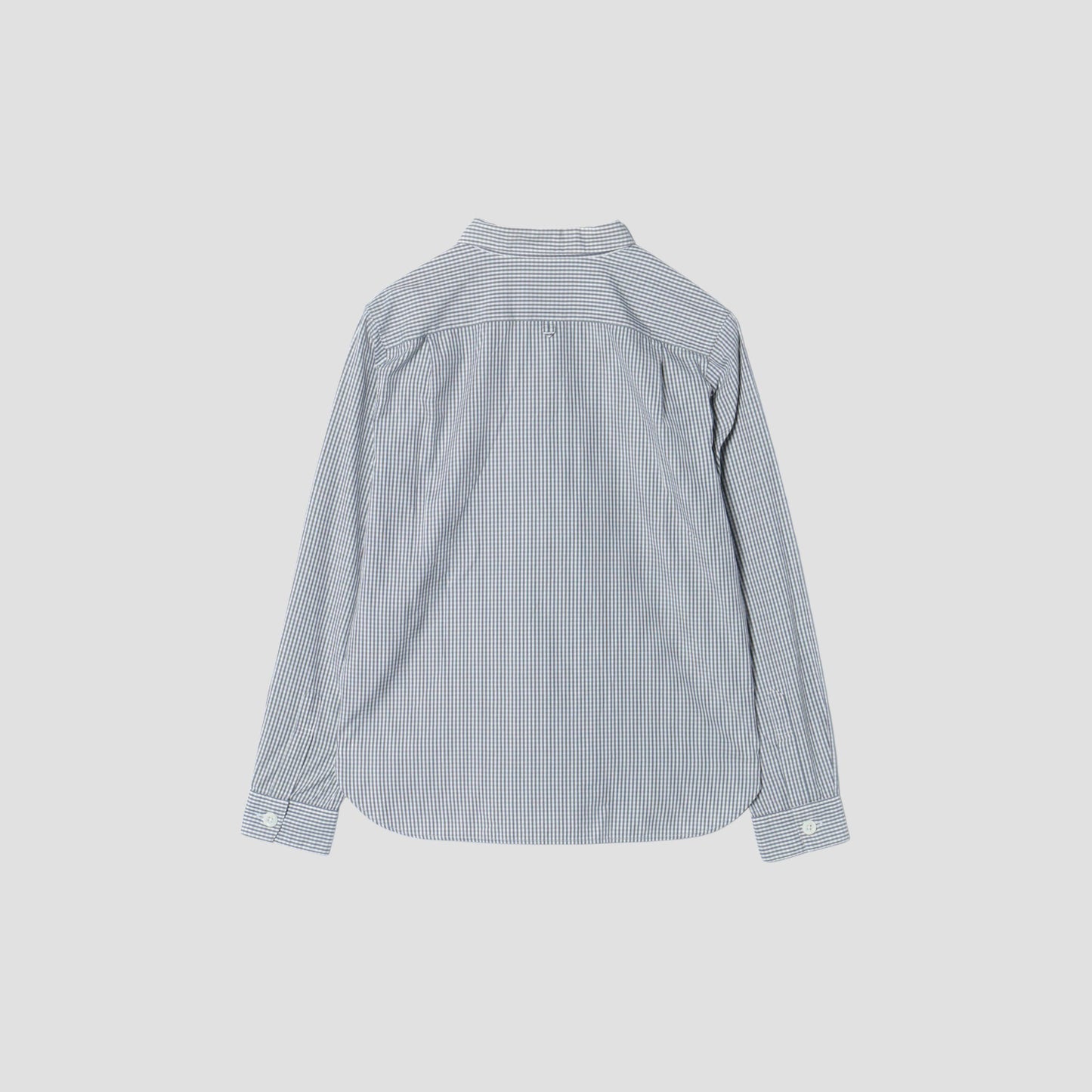 LAYERED GINGHAM SHIRT