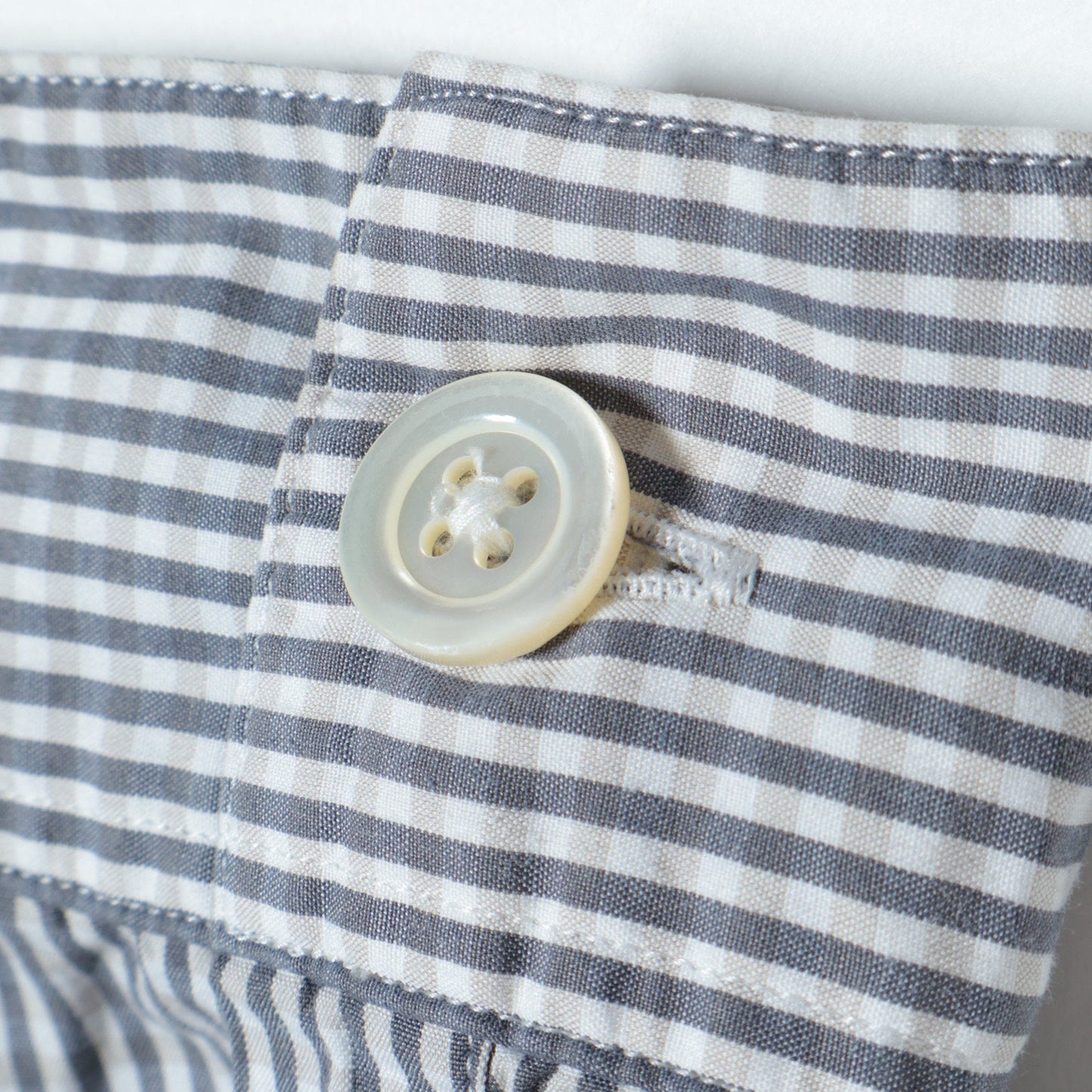 LAYERED GINGHAM SHIRT