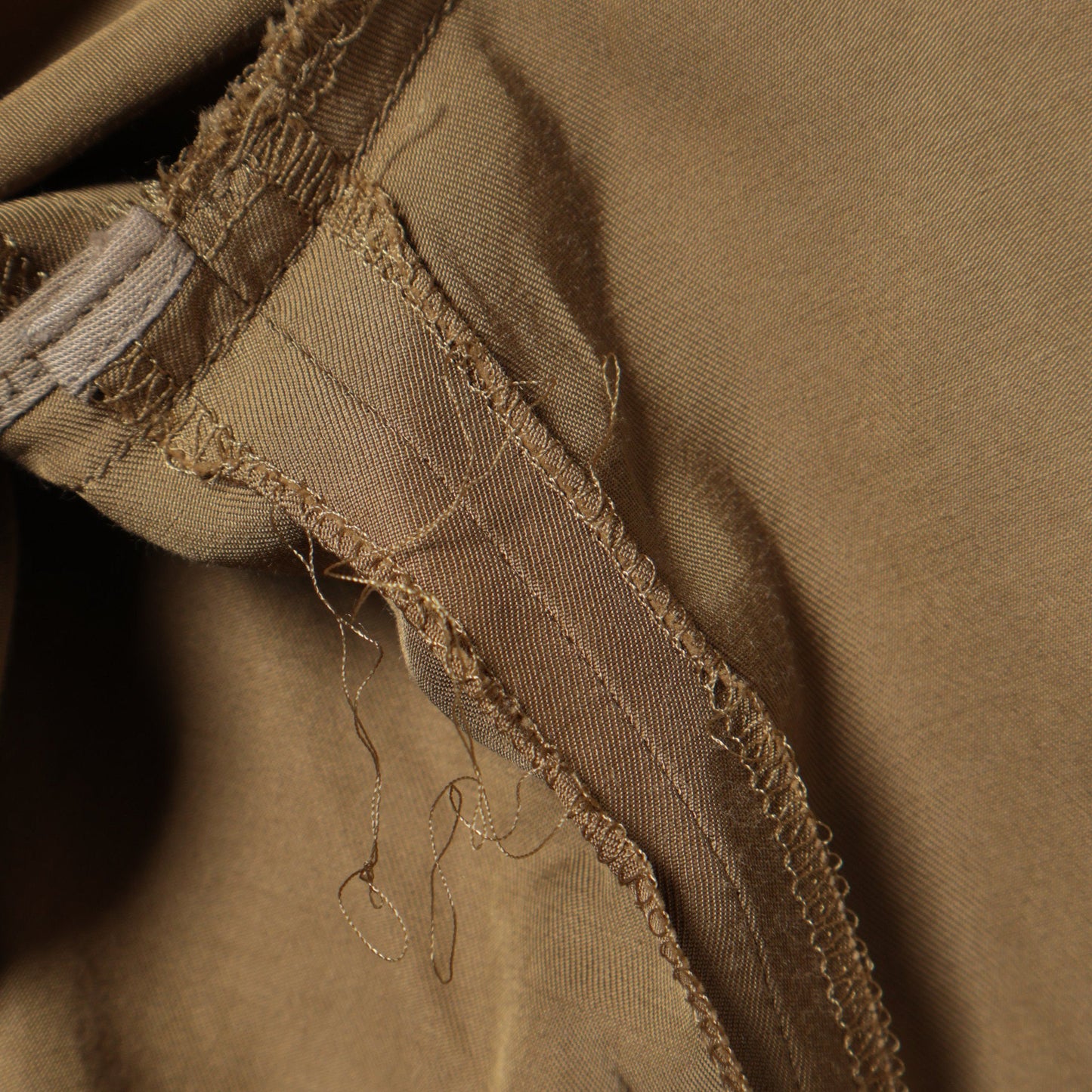 VISCOSE COTTON TWILL TROUSERS