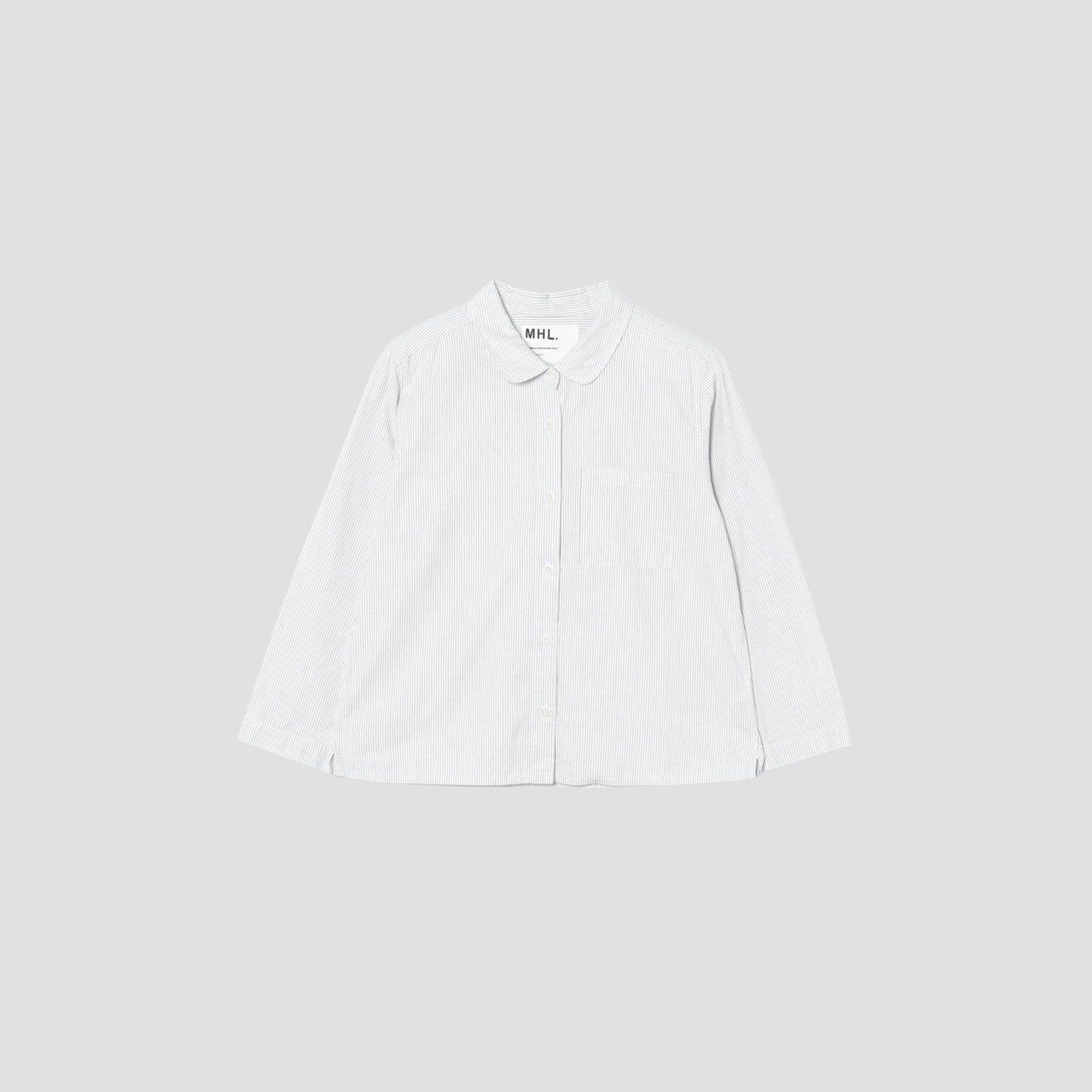 LINEN COTTON TWILL(MHL SHOP限定) SHIRT