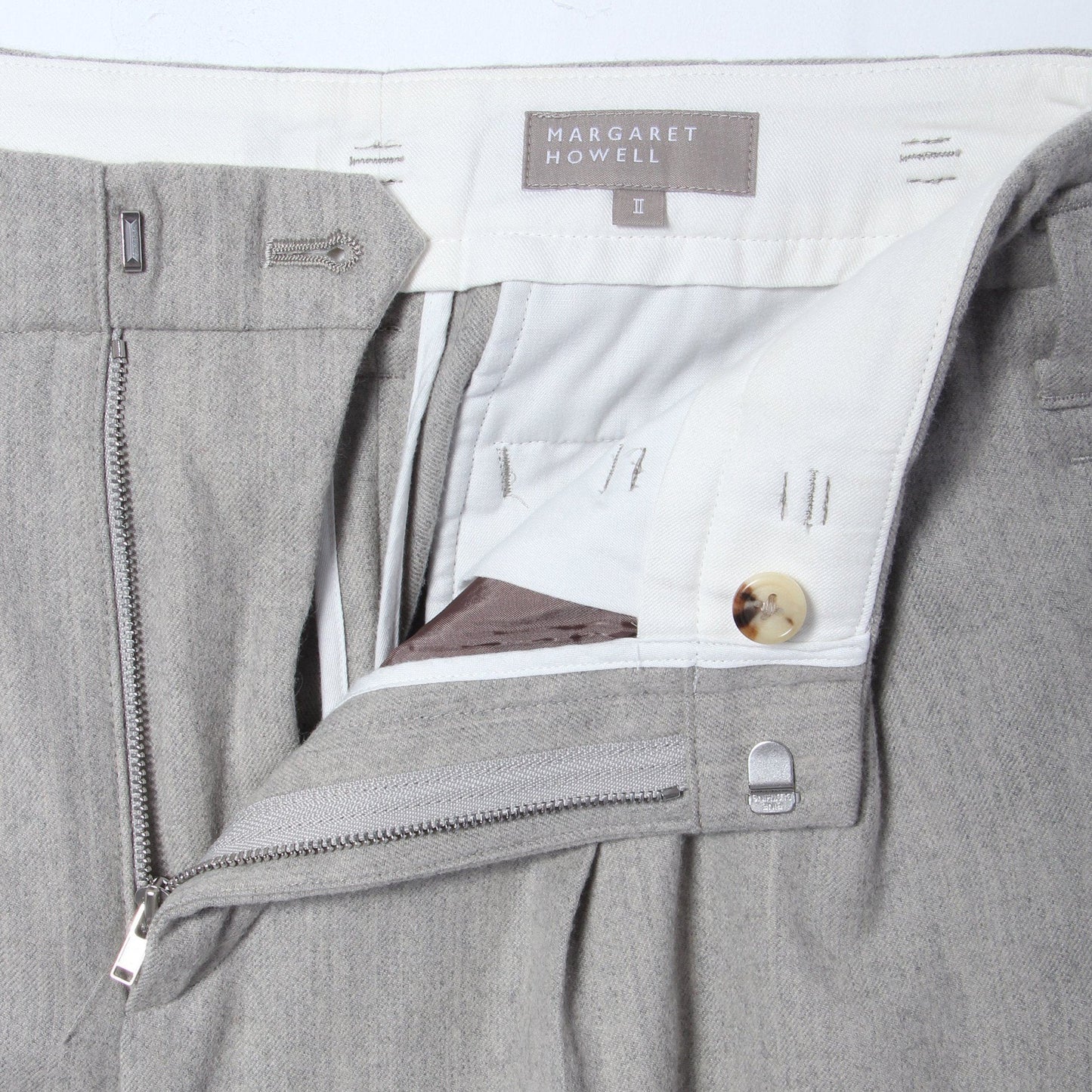 LIGHT FLANNEL TROUSERS