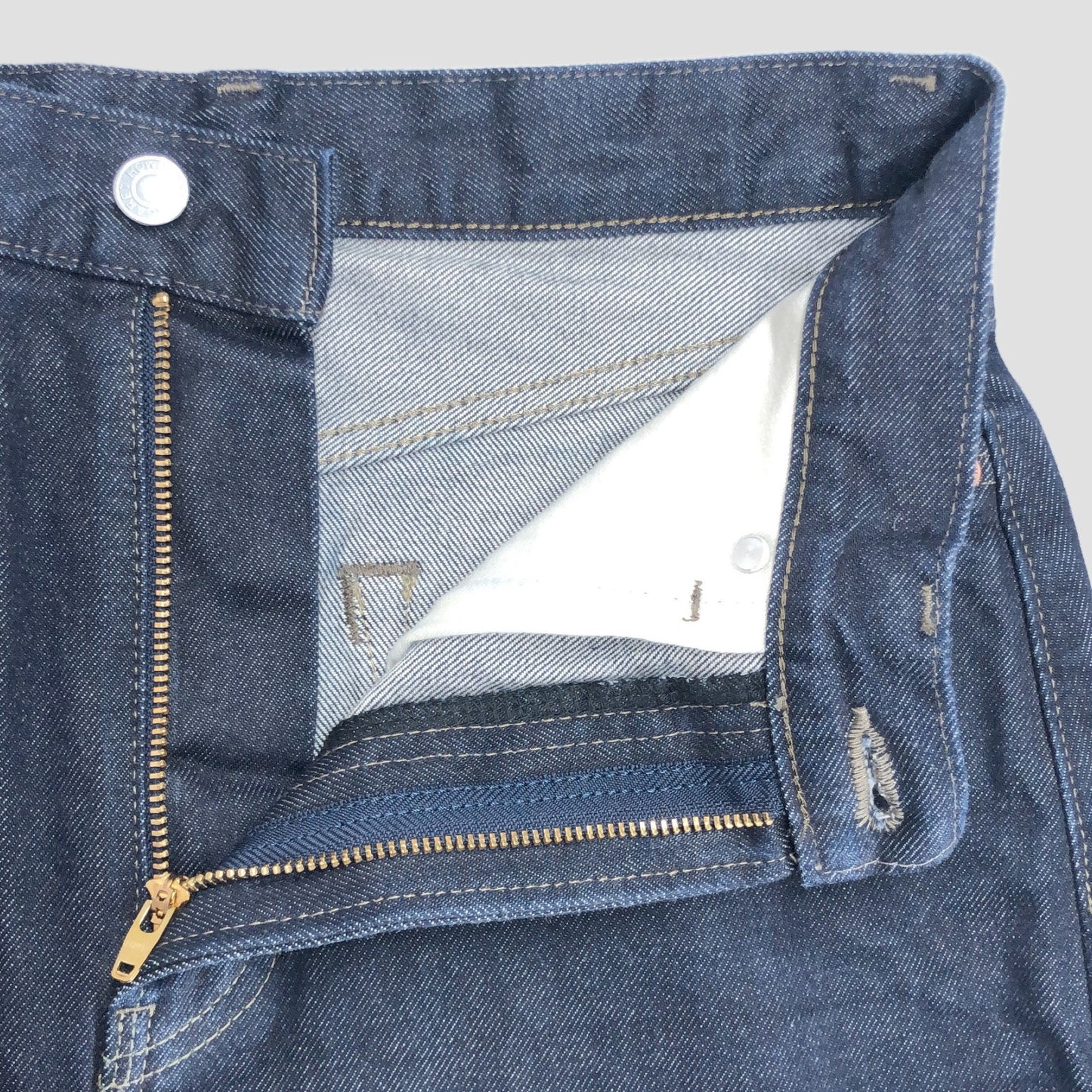 AUTHENTIC BLUE DENIM SKIRT