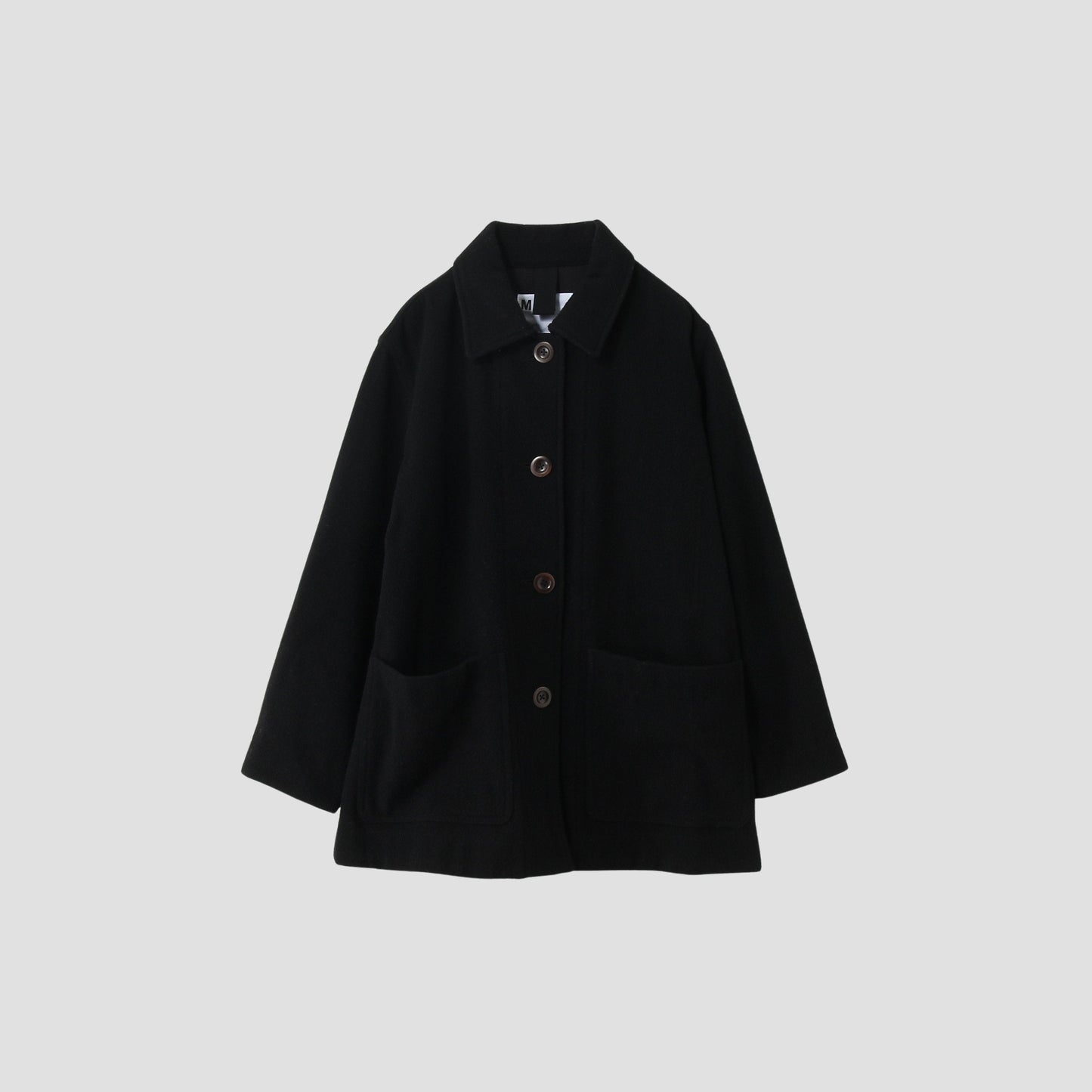 FELTED SHETLAND WOOL BLOUSON