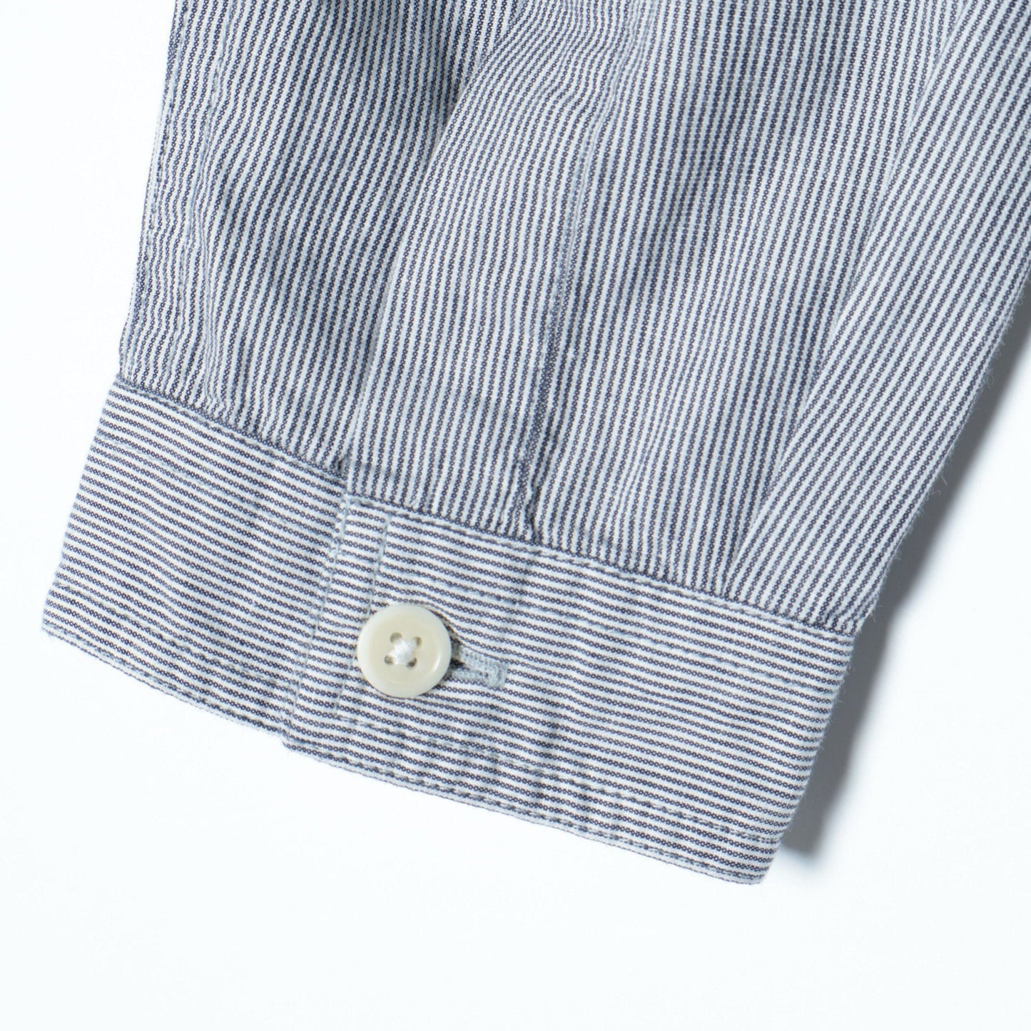 COTTON BARRE INDIGO DRESS
