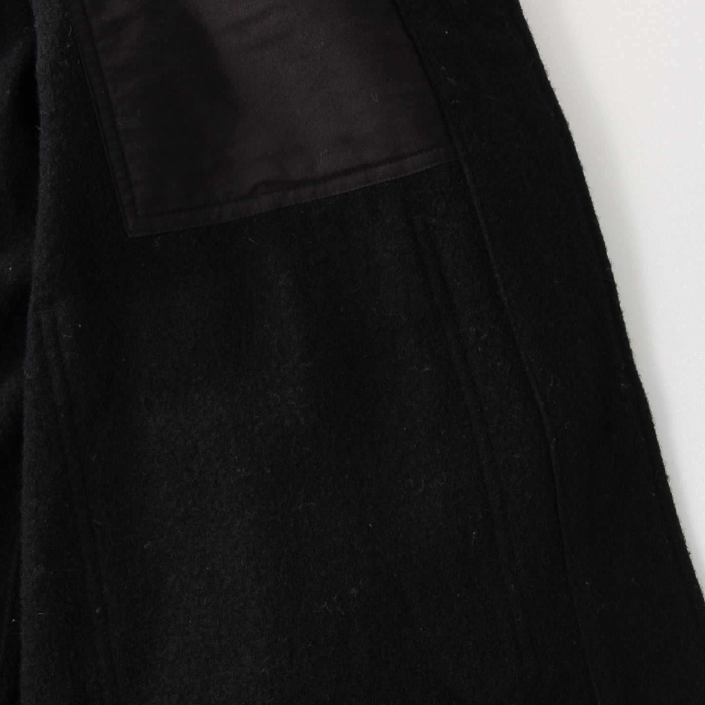 FELTED WOOL TWILL BLOUSON