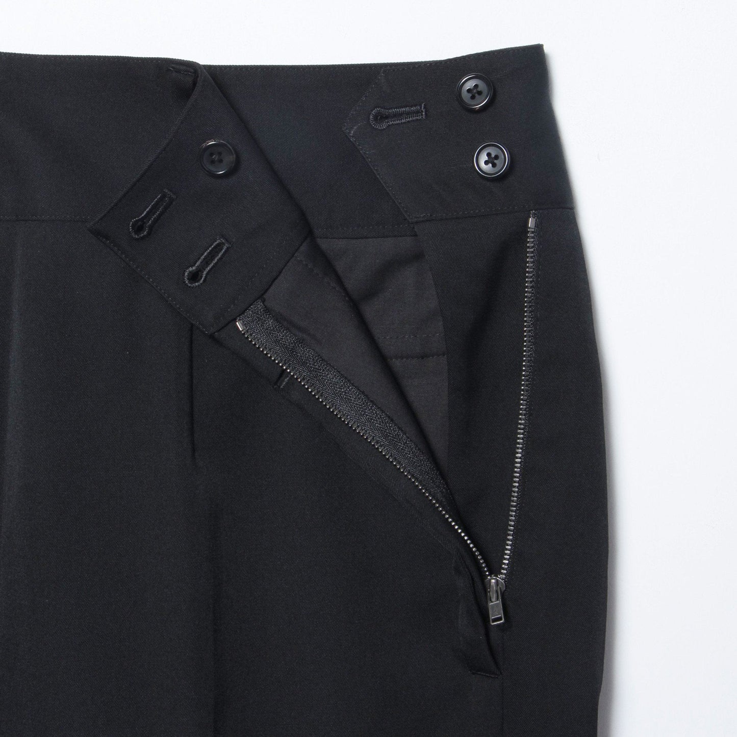 FLUID WOOL TWILL TROUSERS