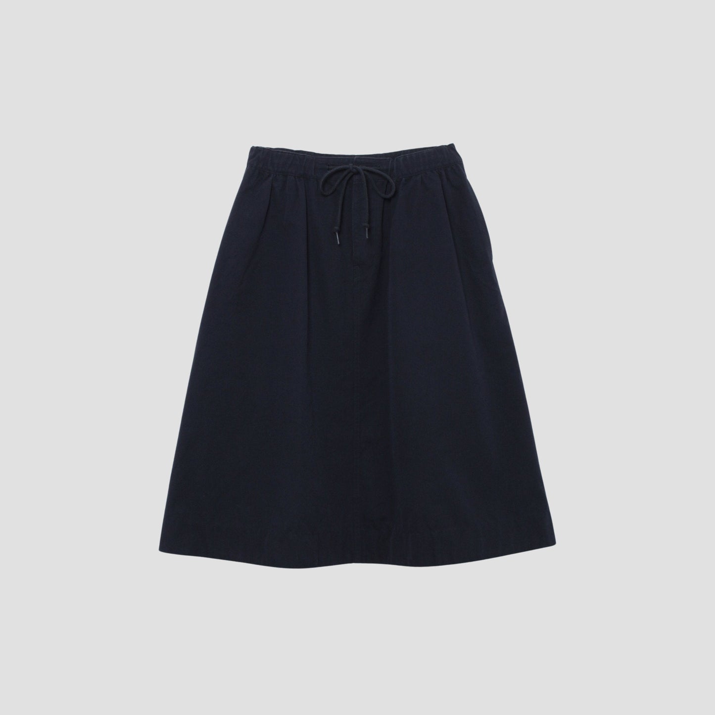 COTTON WOOL CANVAS SKIRT