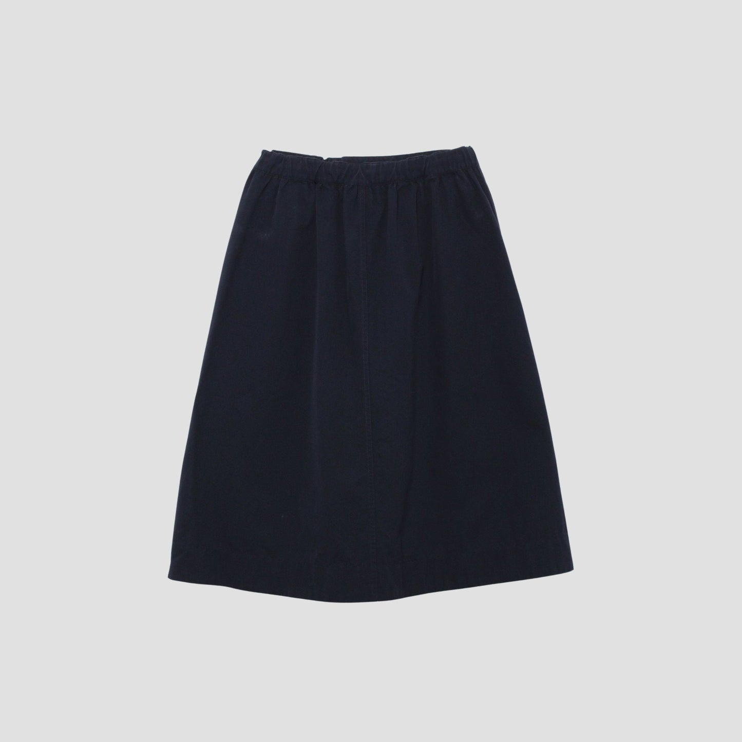 COTTON WOOL CANVAS SKIRT