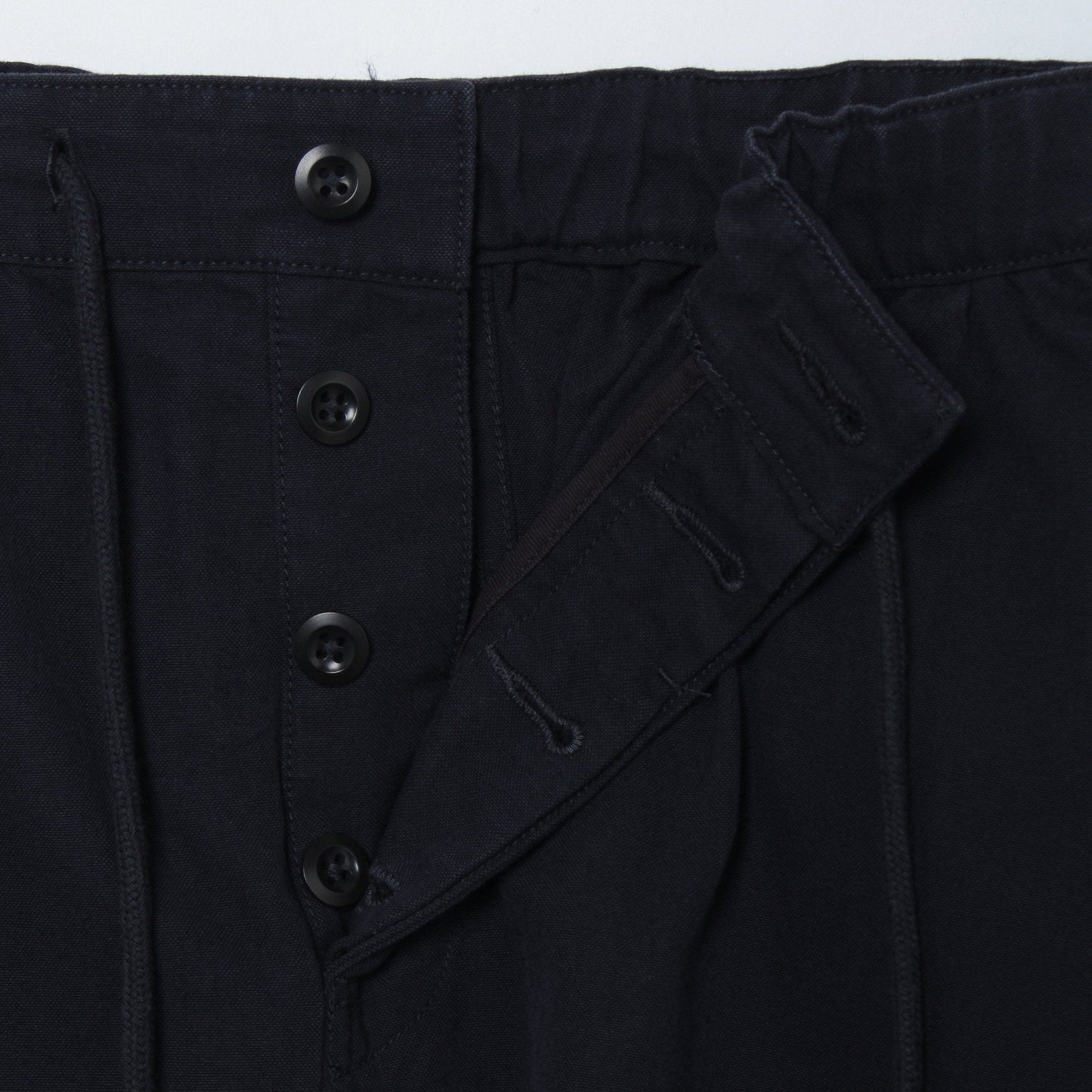 COTTON WOOL CANVAS SKIRT