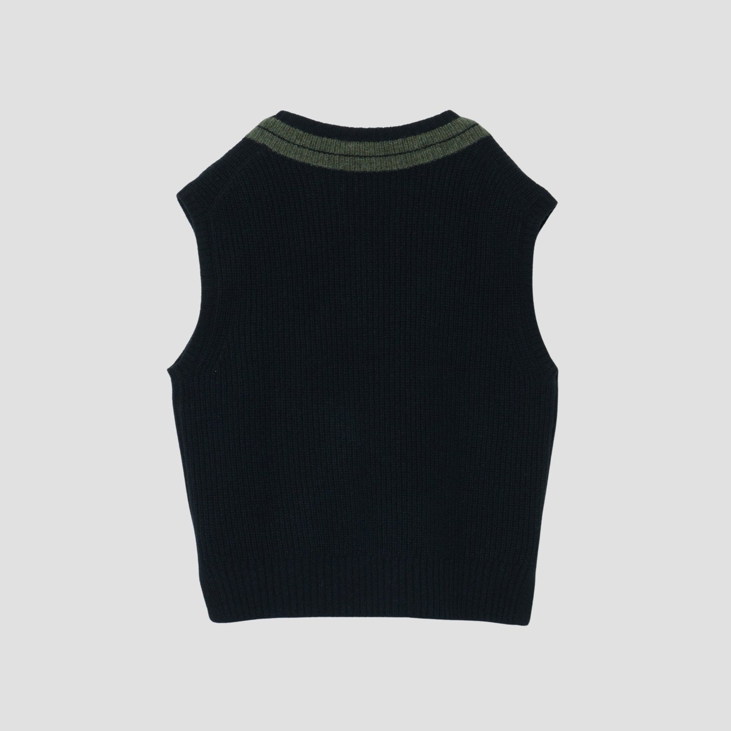 TOUGH WOOL RIB KNIT