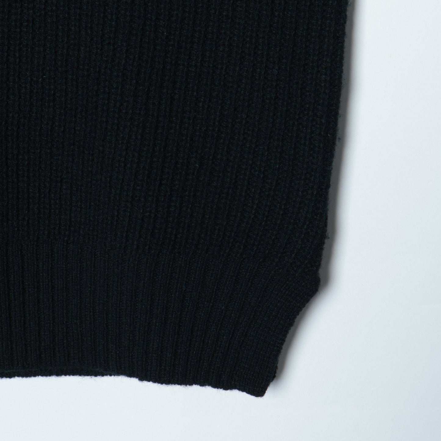 TOUGH WOOL RIB KNIT