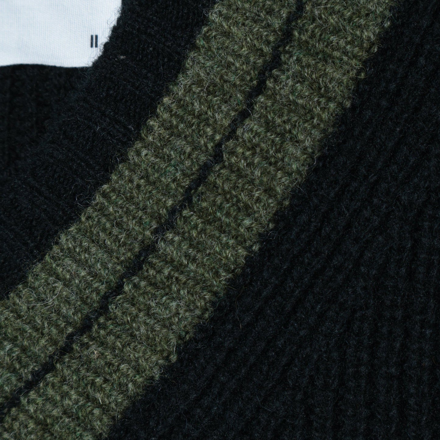 TOUGH WOOL RIB KNIT