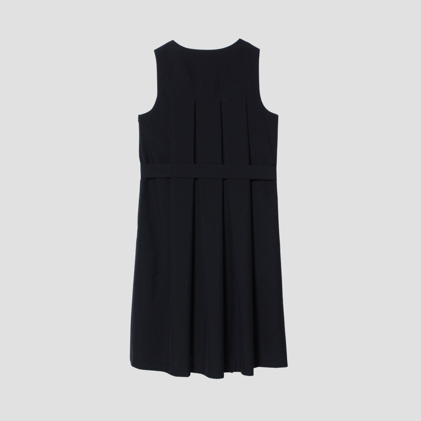 DRY PLAIN WEAVE WOOL DRESS