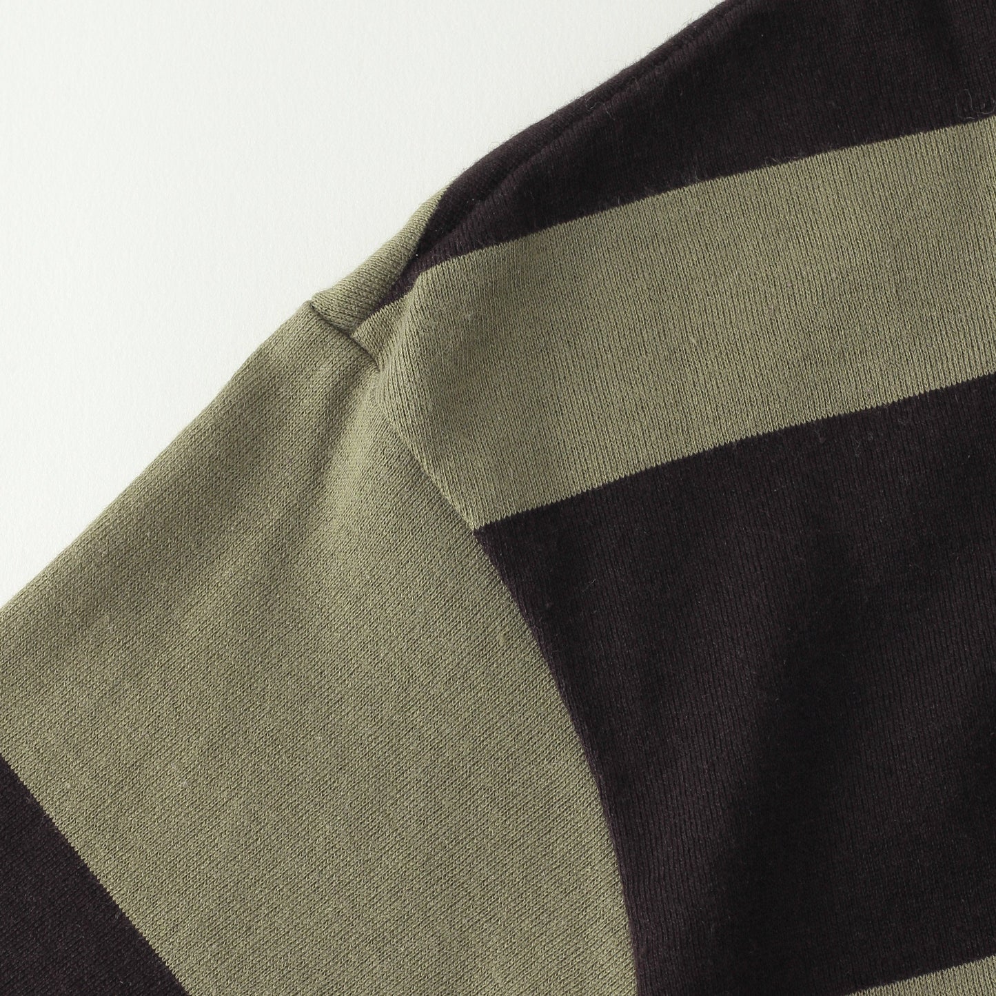 COTTON LINEN STRIPE JERSEY