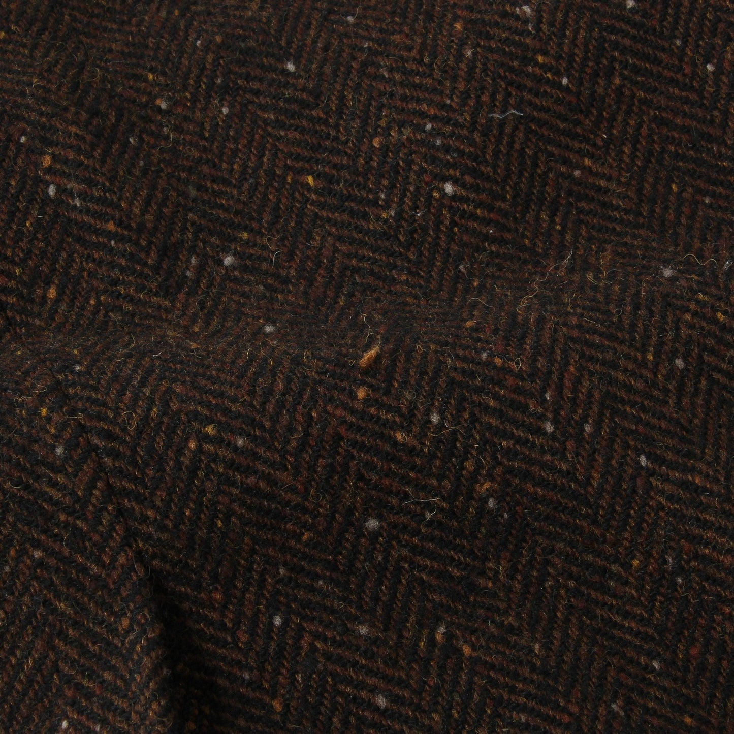 HERRINGBONE WOOL COAT