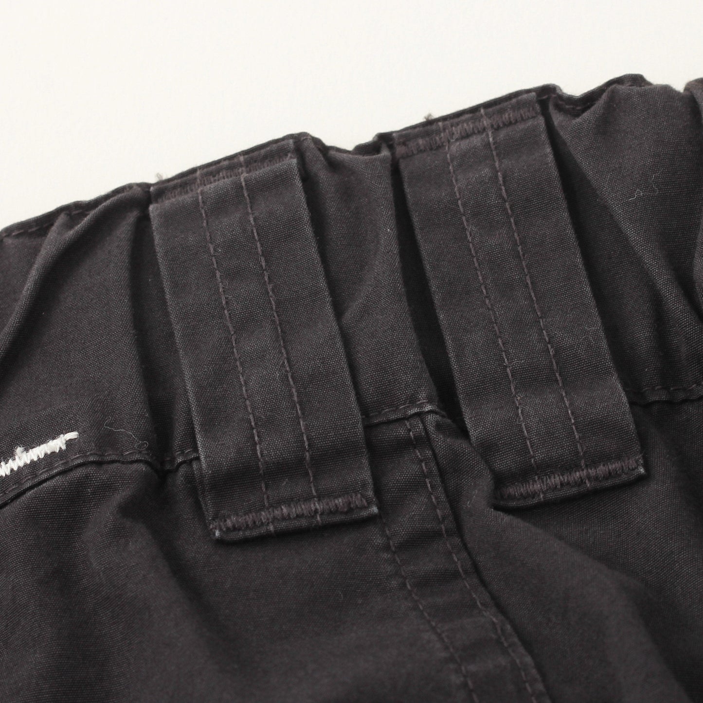 FINE COMPACT COTTON POPLIN TROUSERS