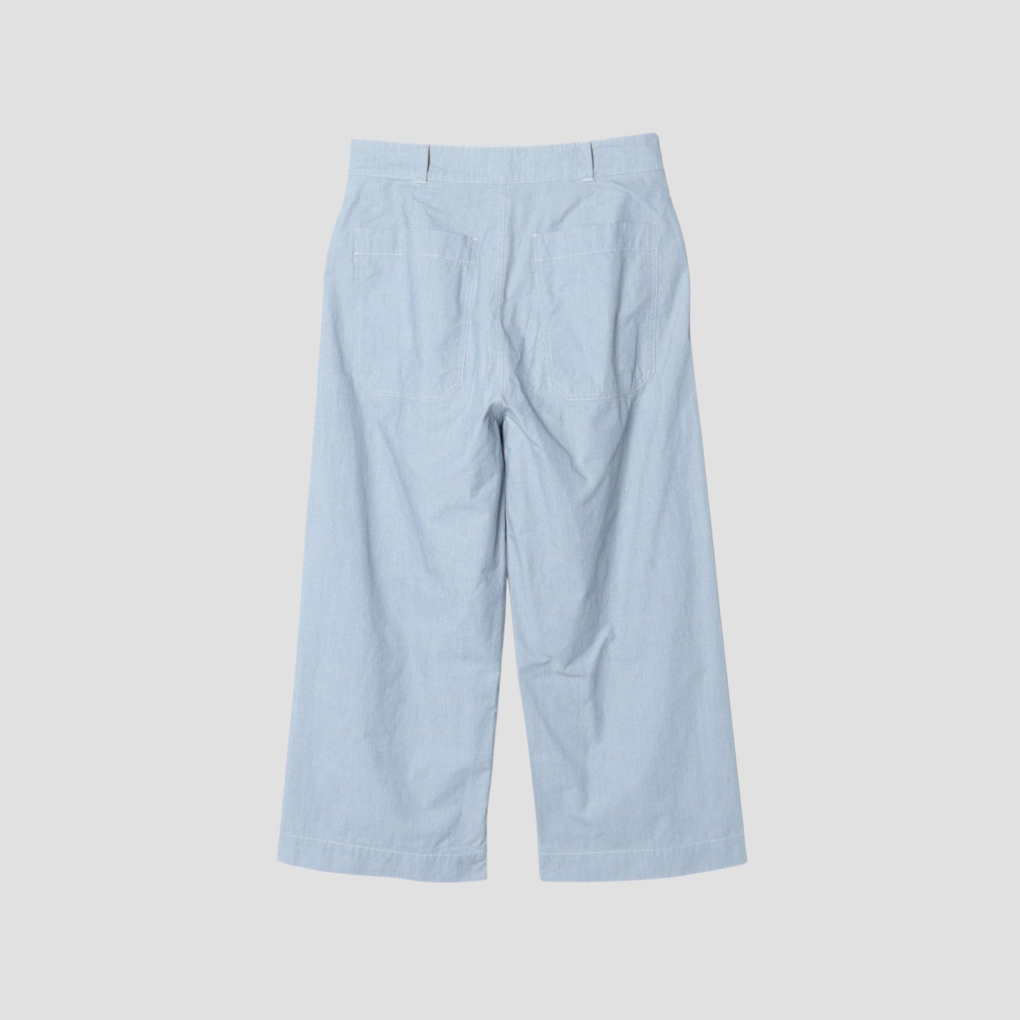 HAIRLINE COTTON TROUSERS