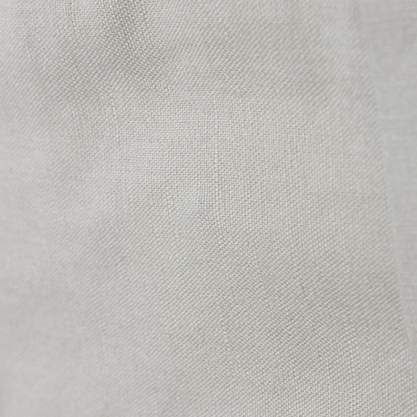 PLAIN WEAVE COTTON LINEN TROUSERS