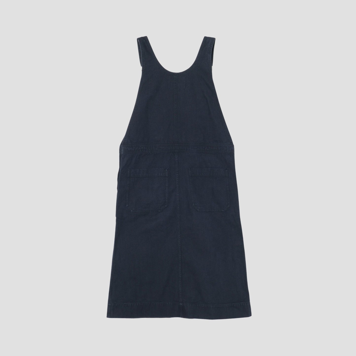 FADED COTTON TWILL DRESS