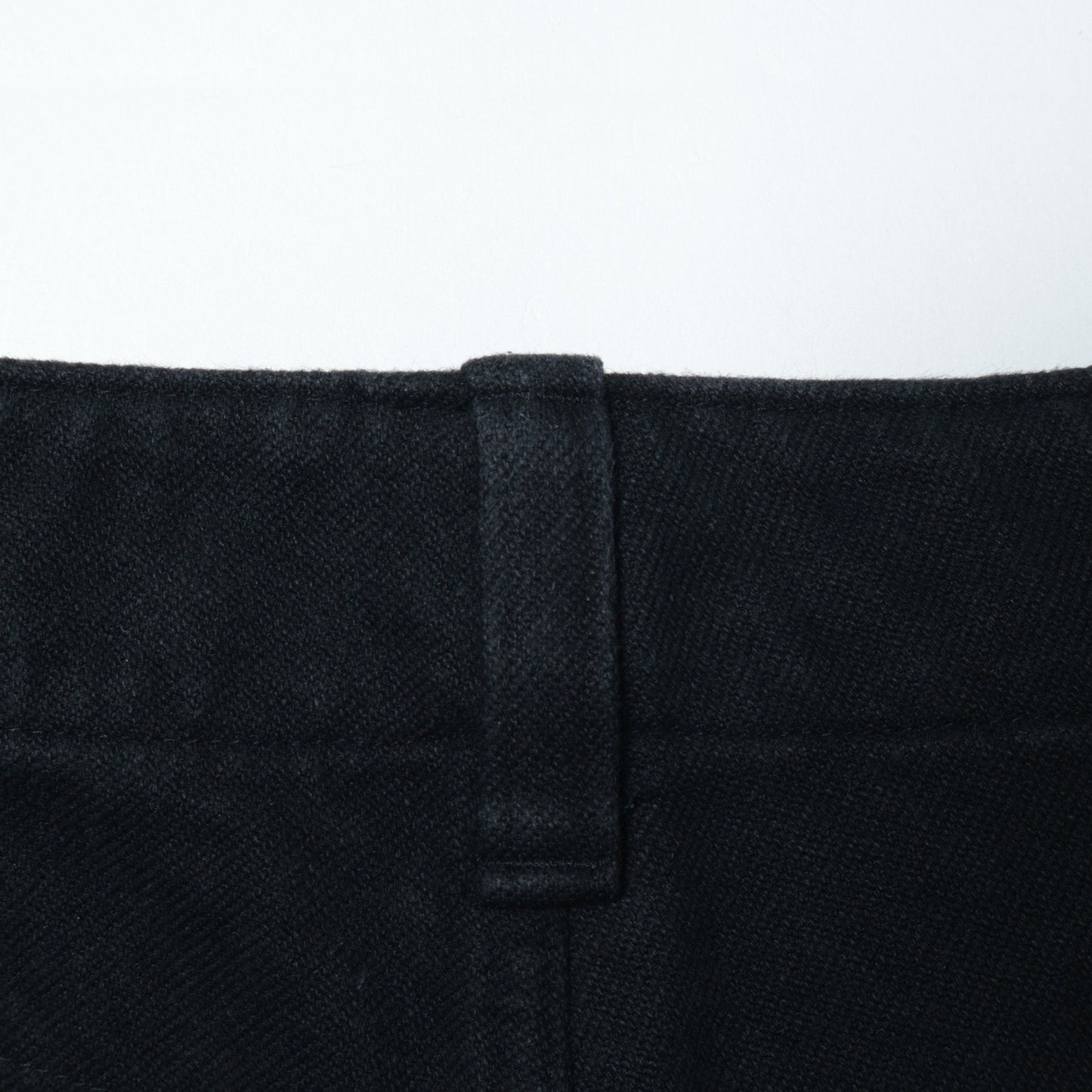 WORN LINEN COTTON DRILL TROUSERS