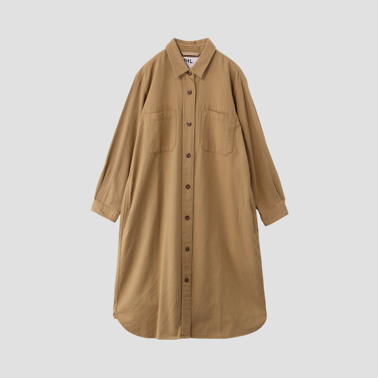 LIGHT COTTON TWILL DRESS