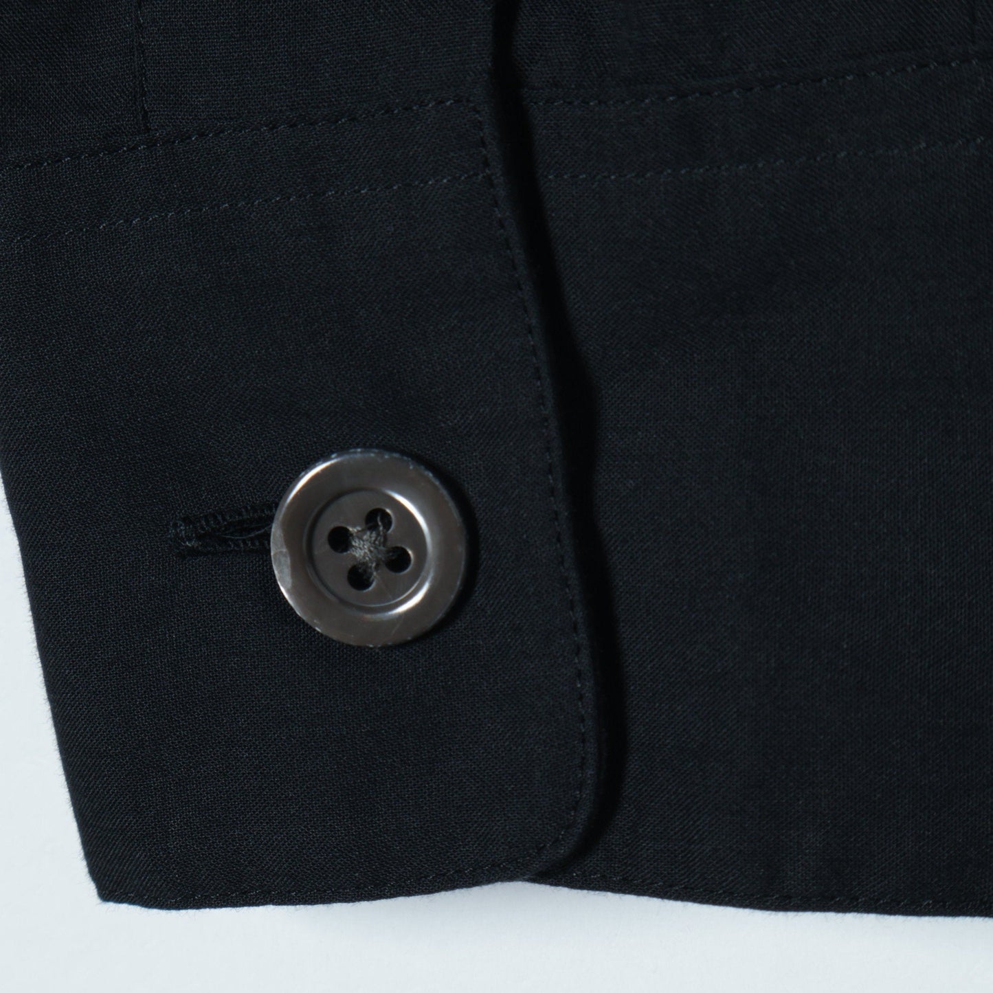 PIECE DYED WASHED COTTON SHIRT