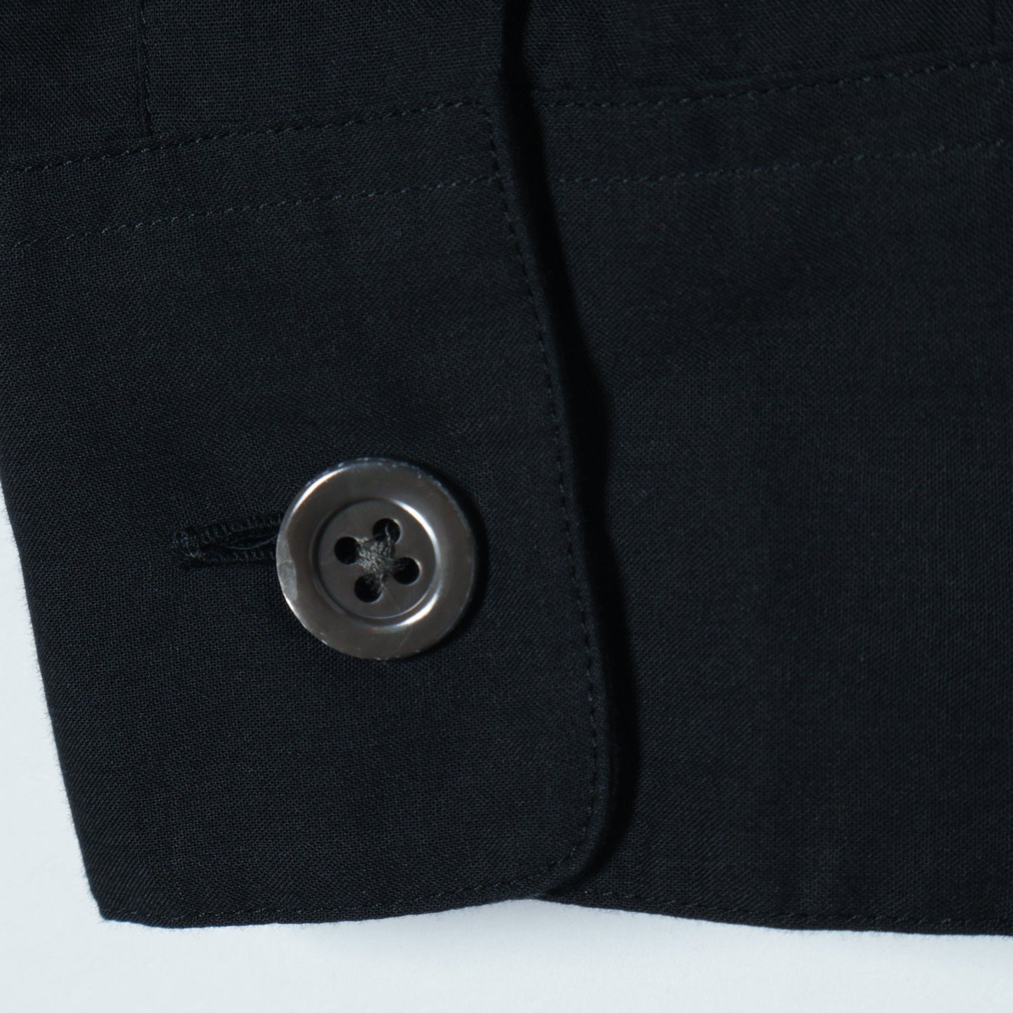 PIECE DYED WASHED COTTON SHIRT